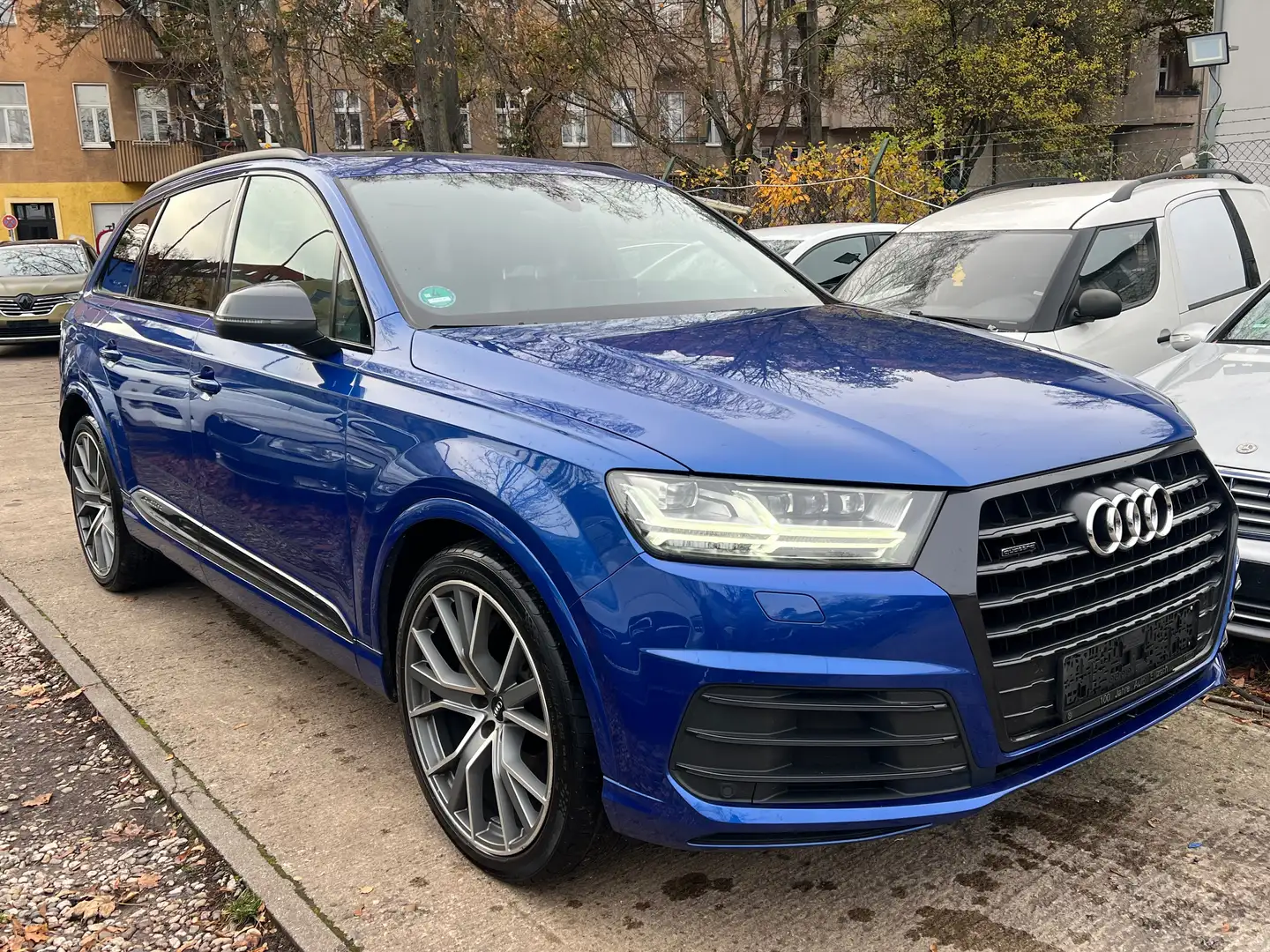 Audi Q7 3.0 TDI Quattro 7-Sitzer S-Line *PANO+N-SIT* VOLL Blau - 2