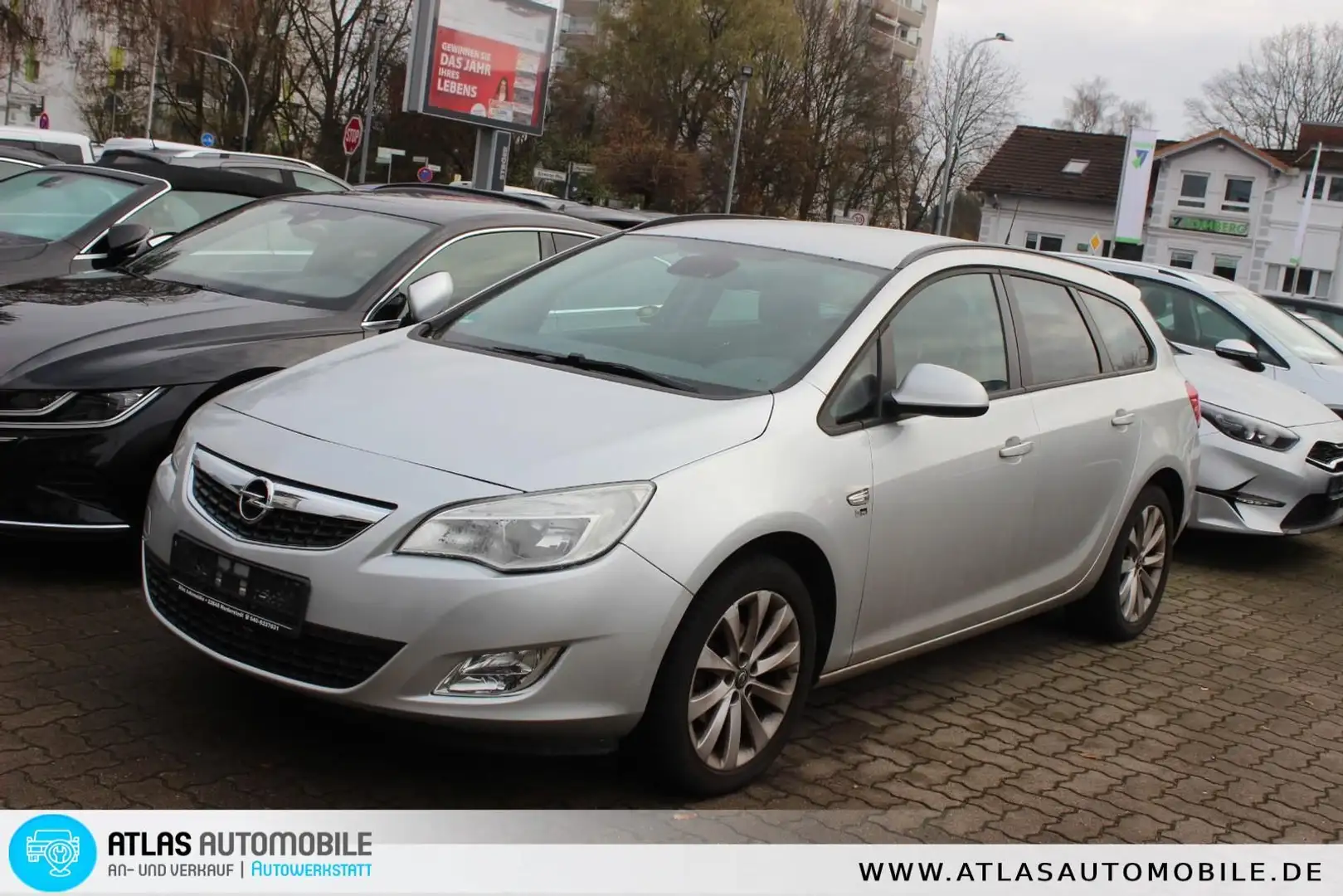 Opel Astra J Sports Tourer 1,4 Turbo 150 Jahre 1.Hand Silber - 1