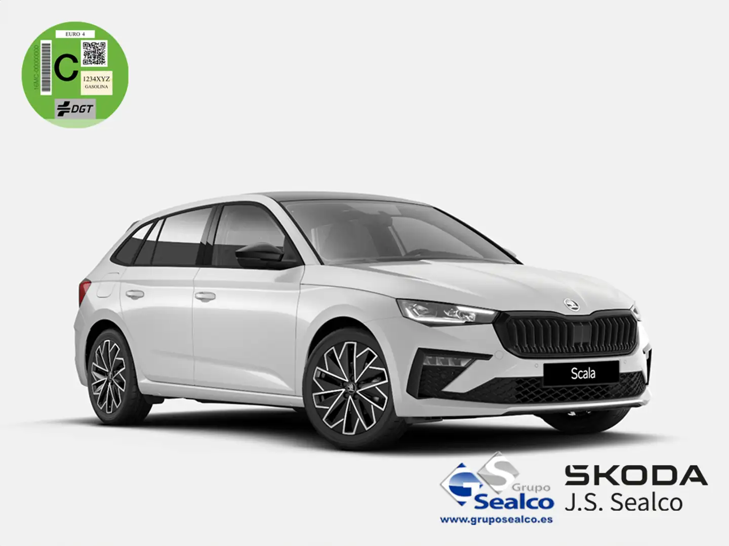 Skoda Scala 1.5 TSI Design DSG 110kW Blanco - 1