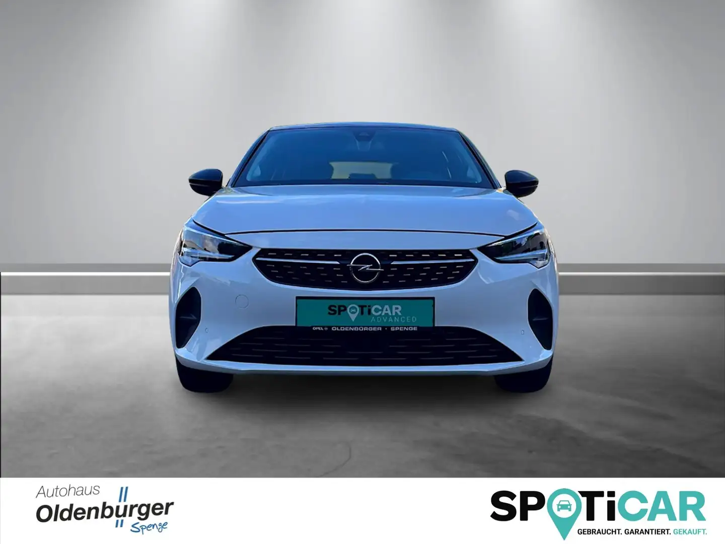 Opel Corsa Elegance inkl. hzb. Sitze + Lenkrad / Kamera Weiß - 2