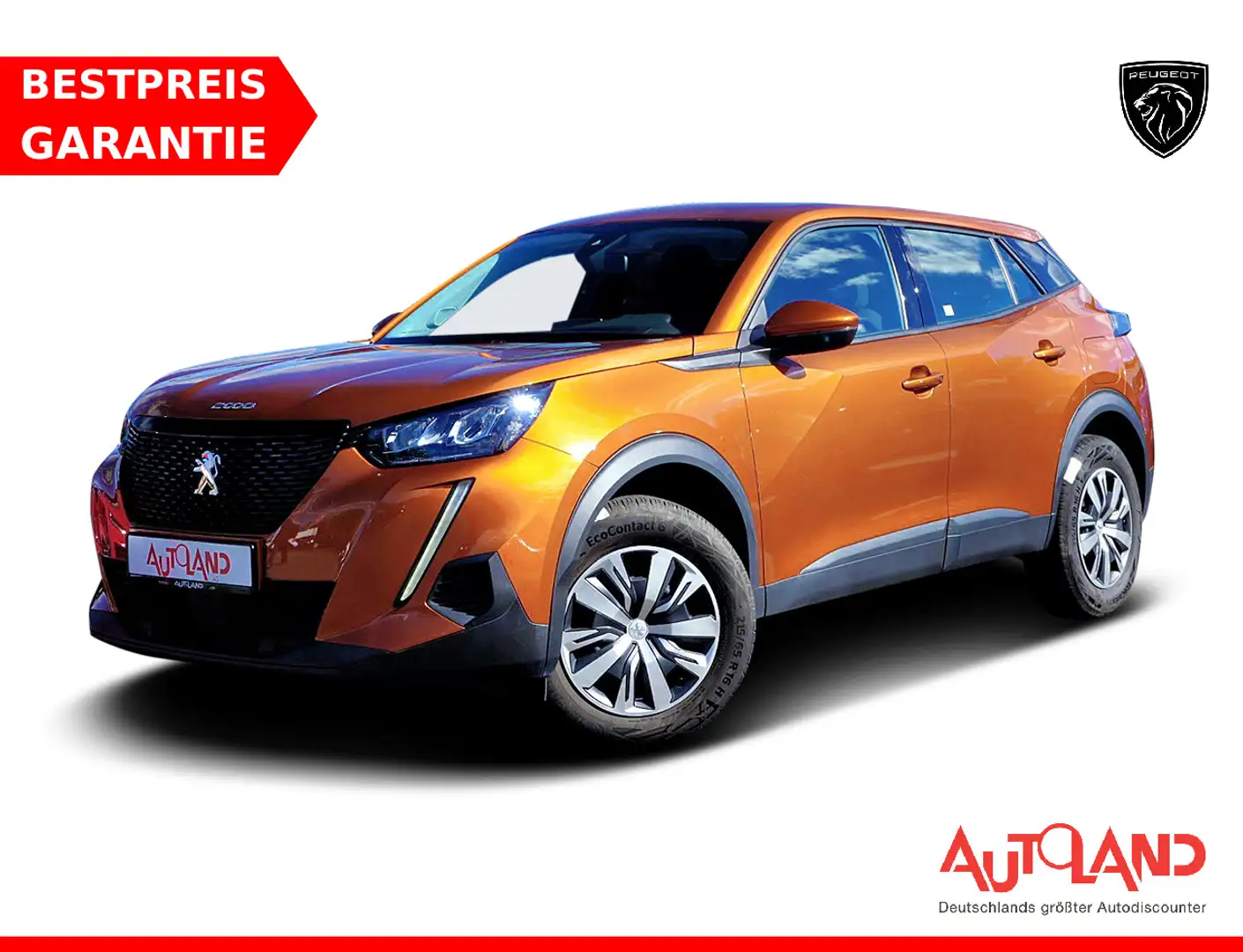 Peugeot 2008 1.2 PureTech Active Sitzheizung Bluetooth Brun - 1