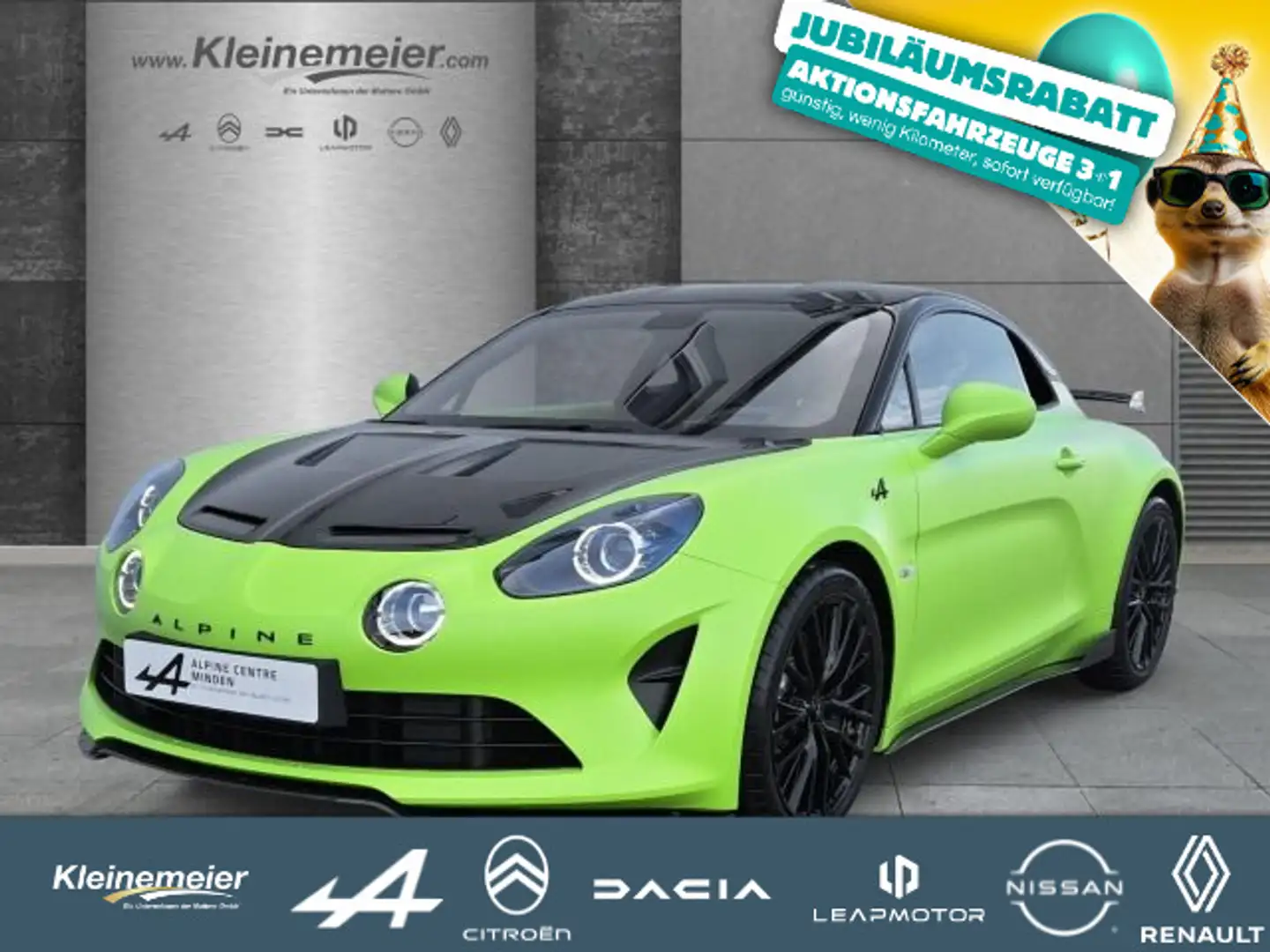 Alpine A110 R Turini Atelier Titan Akrapovic Grün - 1
