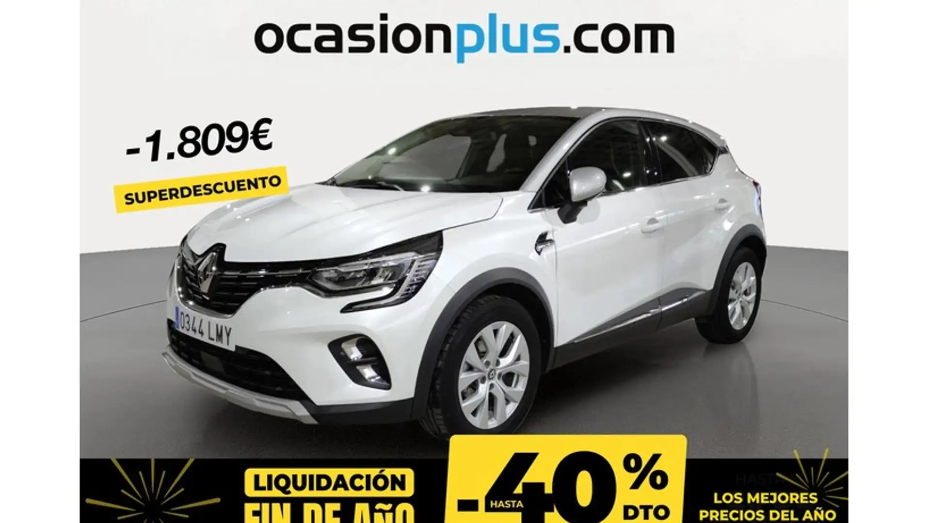 Renault Captur Blue DCi Zen 85kW Blanc - 1