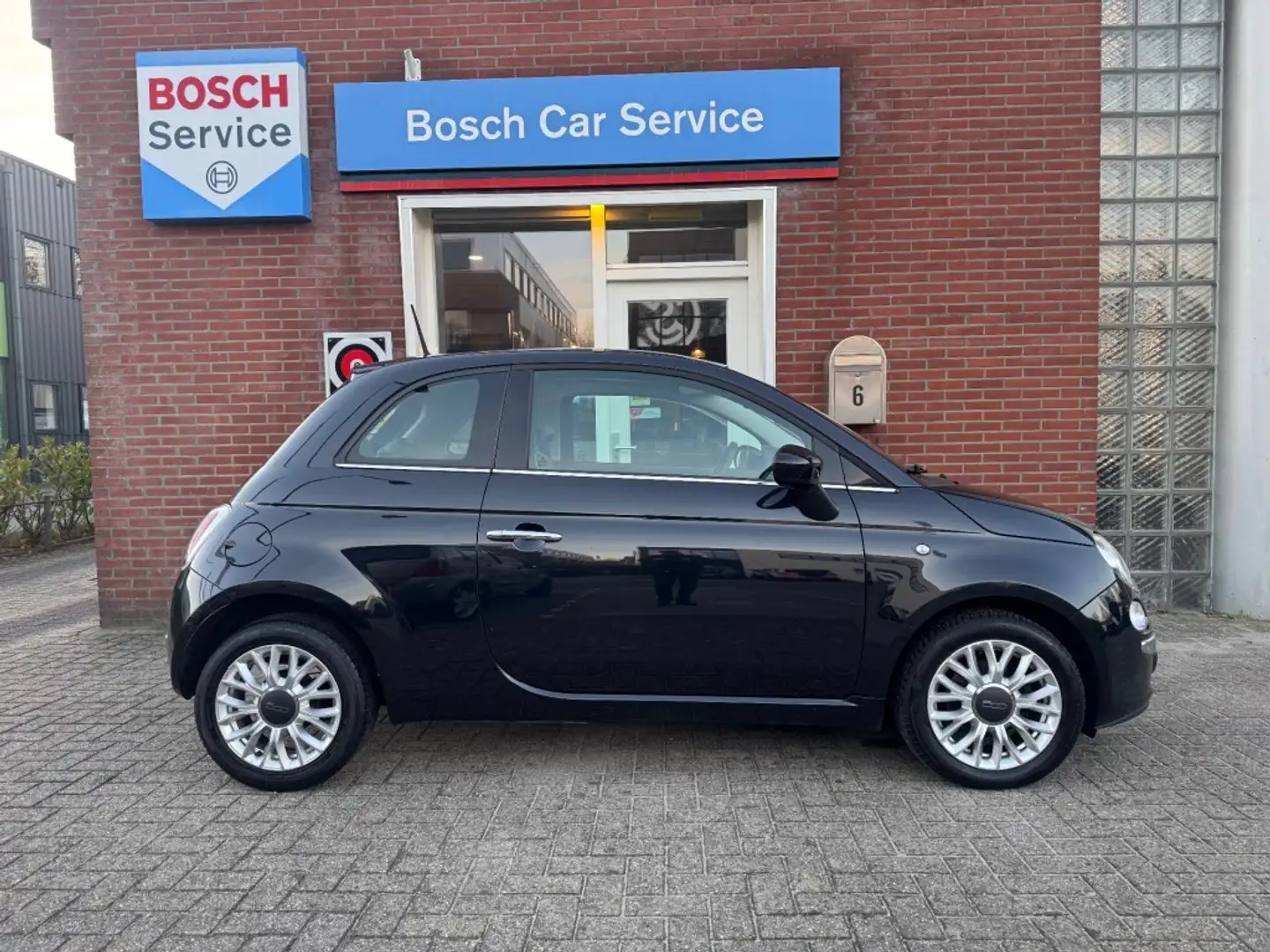 Fiat 500 0.9 TwinAir 59kW Panoramadak Zwart - 2