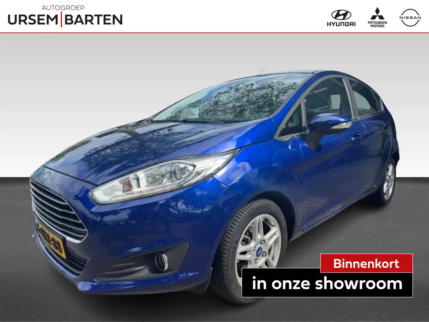 Ford Fiesta 1.0 EcoBoost Titanium Azul - 1