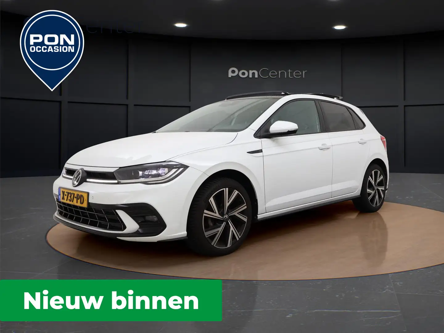 Volkswagen Polo 1.0 TSI 95 PK R-Line | NIEUW BINNEN | Pano. Dak | Wit - 1