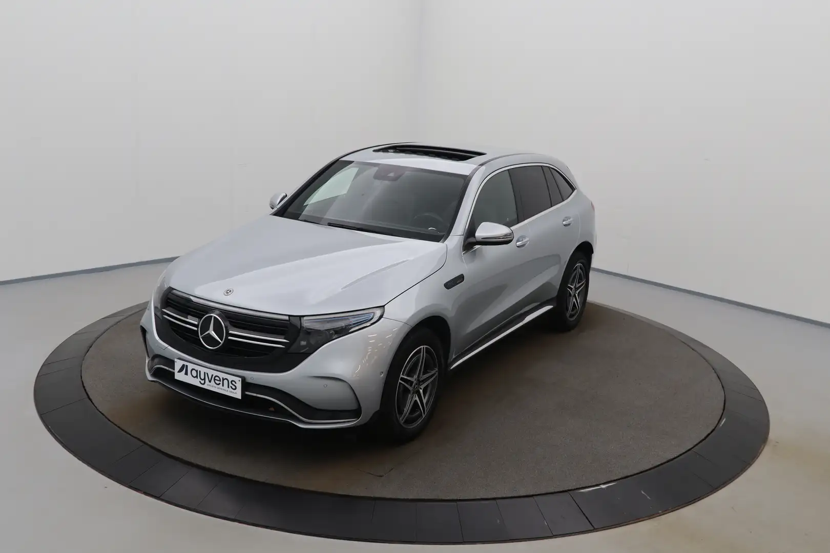 Mercedes-Benz EQC 400 4-Matic AMG Line LEDER/ALCANTARA Multibeam LED GPS Argent - 1