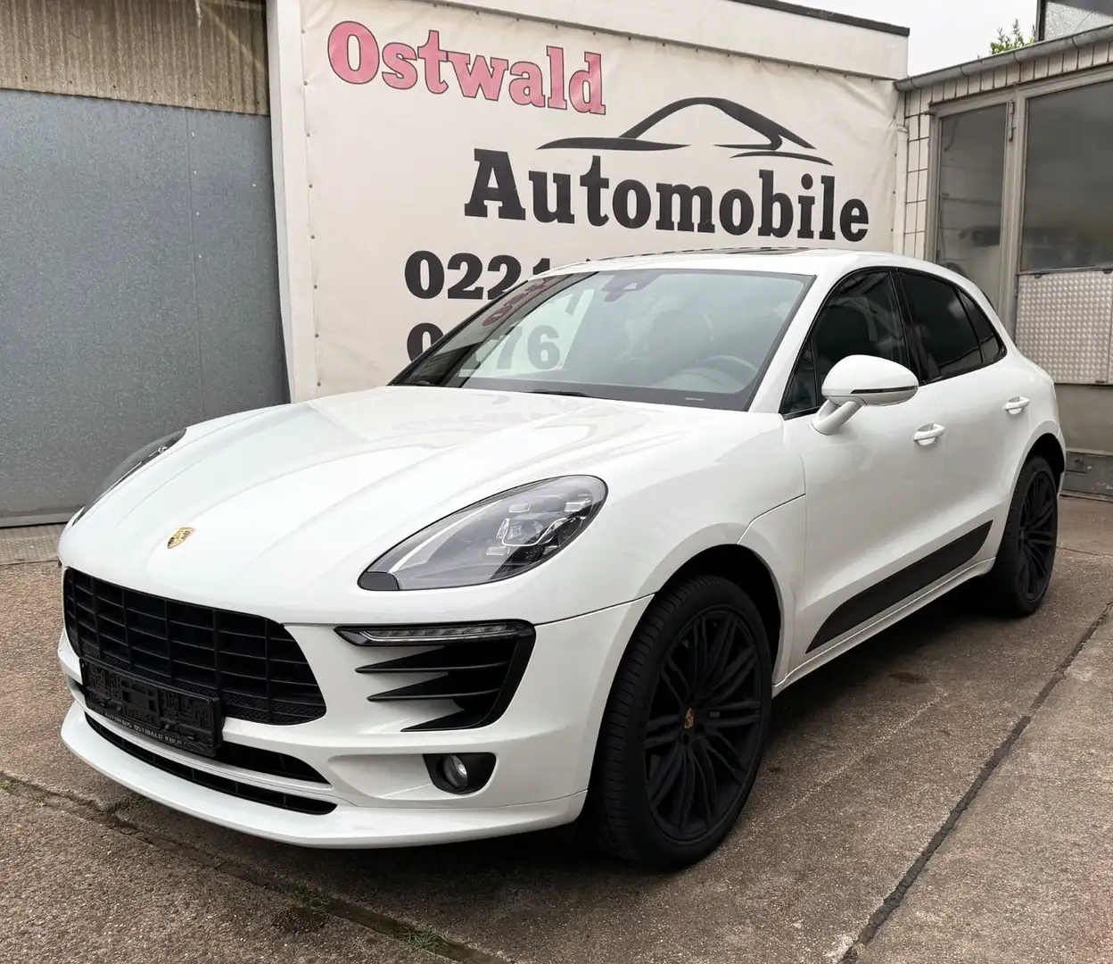 Porsche Macan 3.0 S Diesel Leder Panorama Kamera LED 21° Weiß - 1