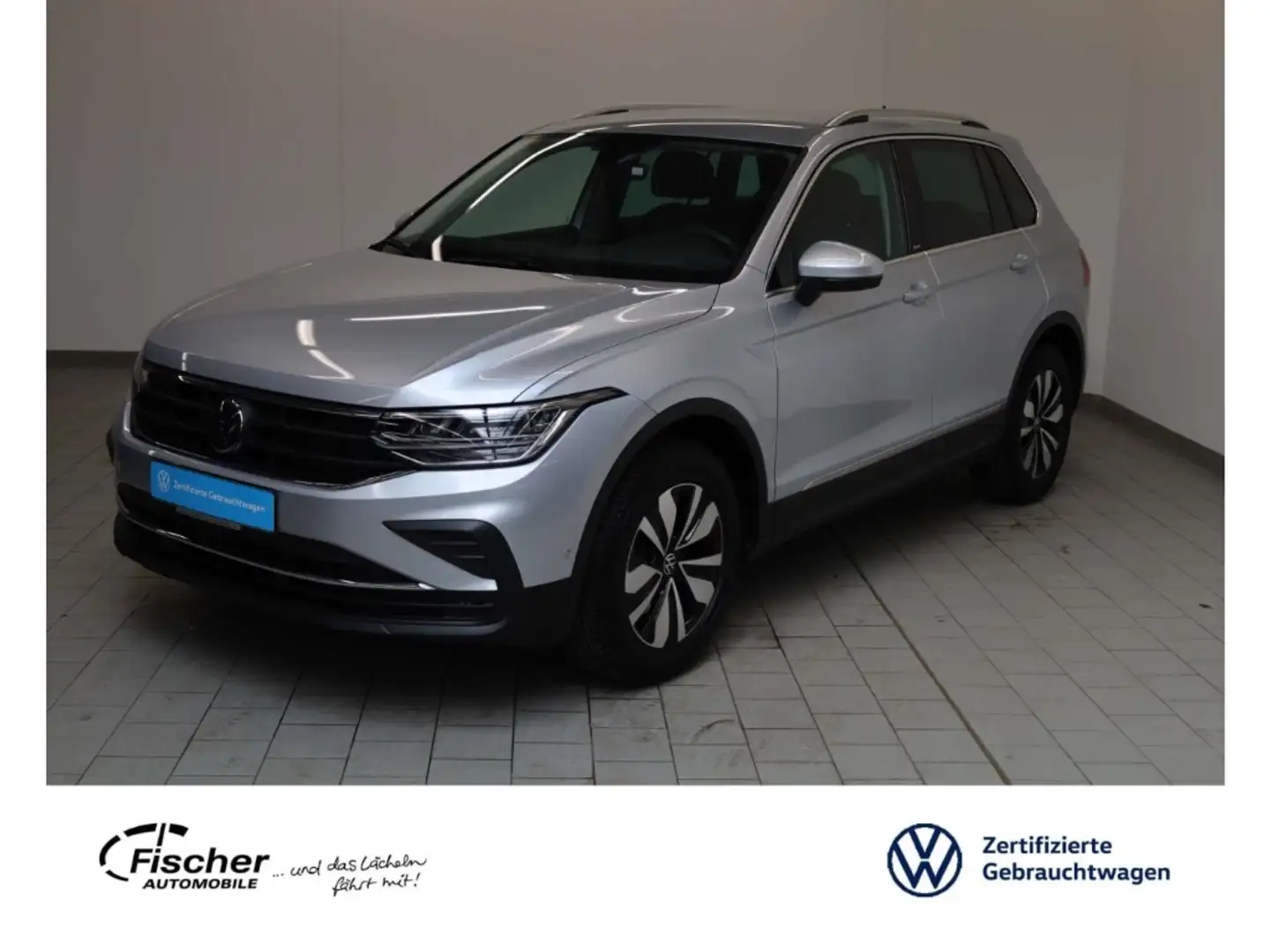 Volkswagen Tiguan 1.5 TSI Move DSG NAV/LED/AHK/App-Connect Silber - 1