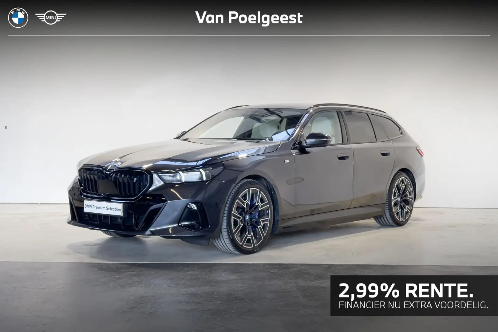 BMW i5 Touring eDrive40 M Sport Edition M Sportpakket Pro Grijs - 1