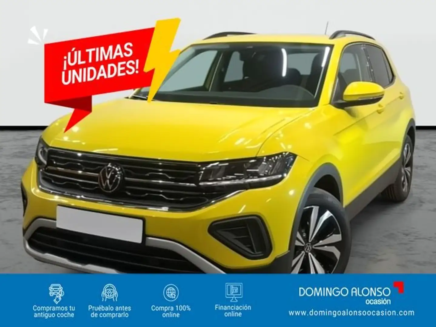 Volkswagen T-Cross 1.0 TSI Más 70kW Amarillo - 1