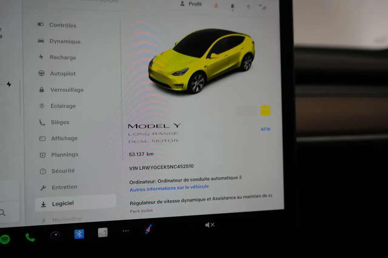 Tesla Model Y Long Range Dual Motor LEDER/CUIR LED GPS PDC CAM P, миниатюра 14