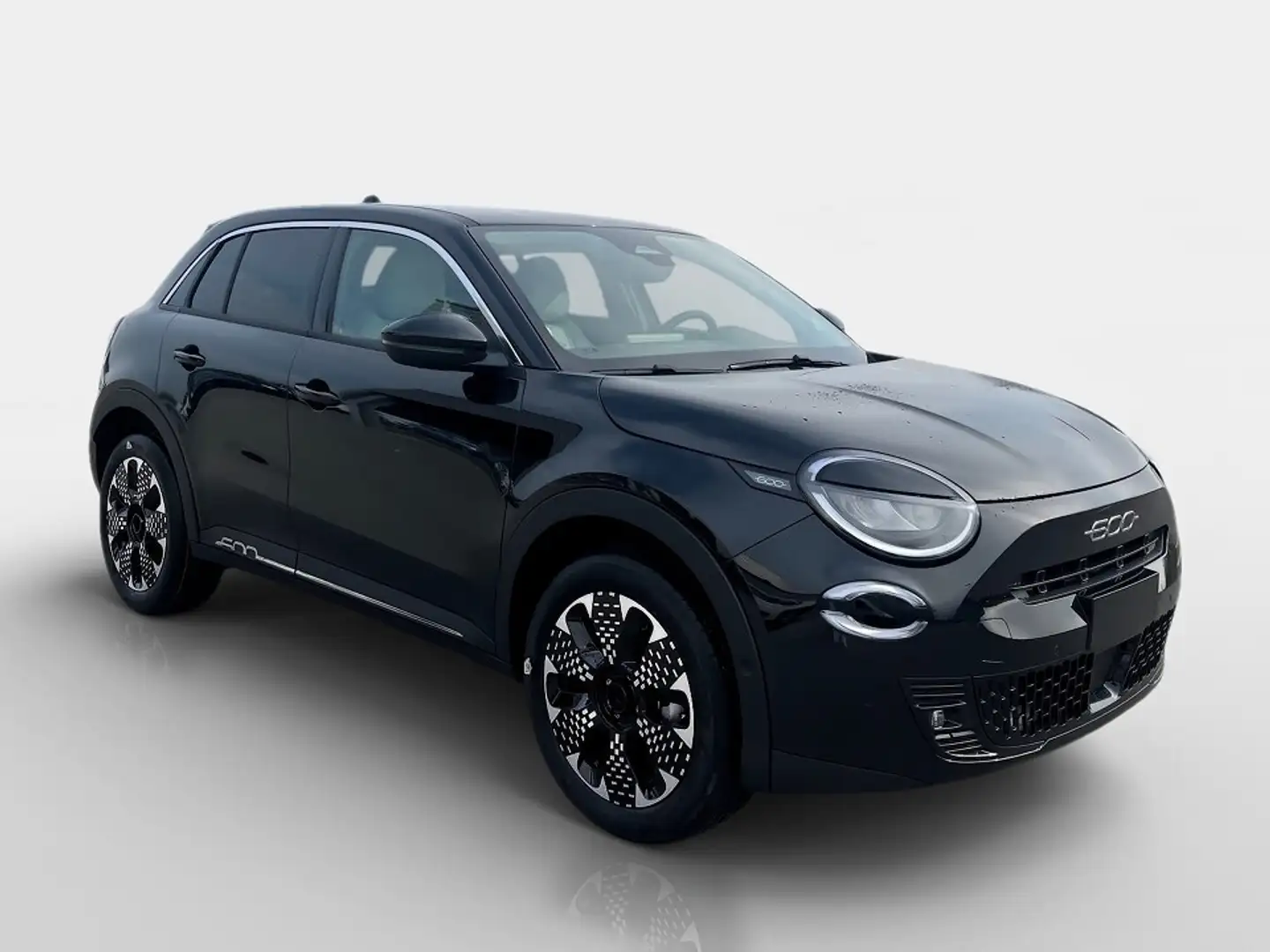 Fiat 600 Hybrid mHEV 145 6-Gang eDCT La Prima Schwarz - 2