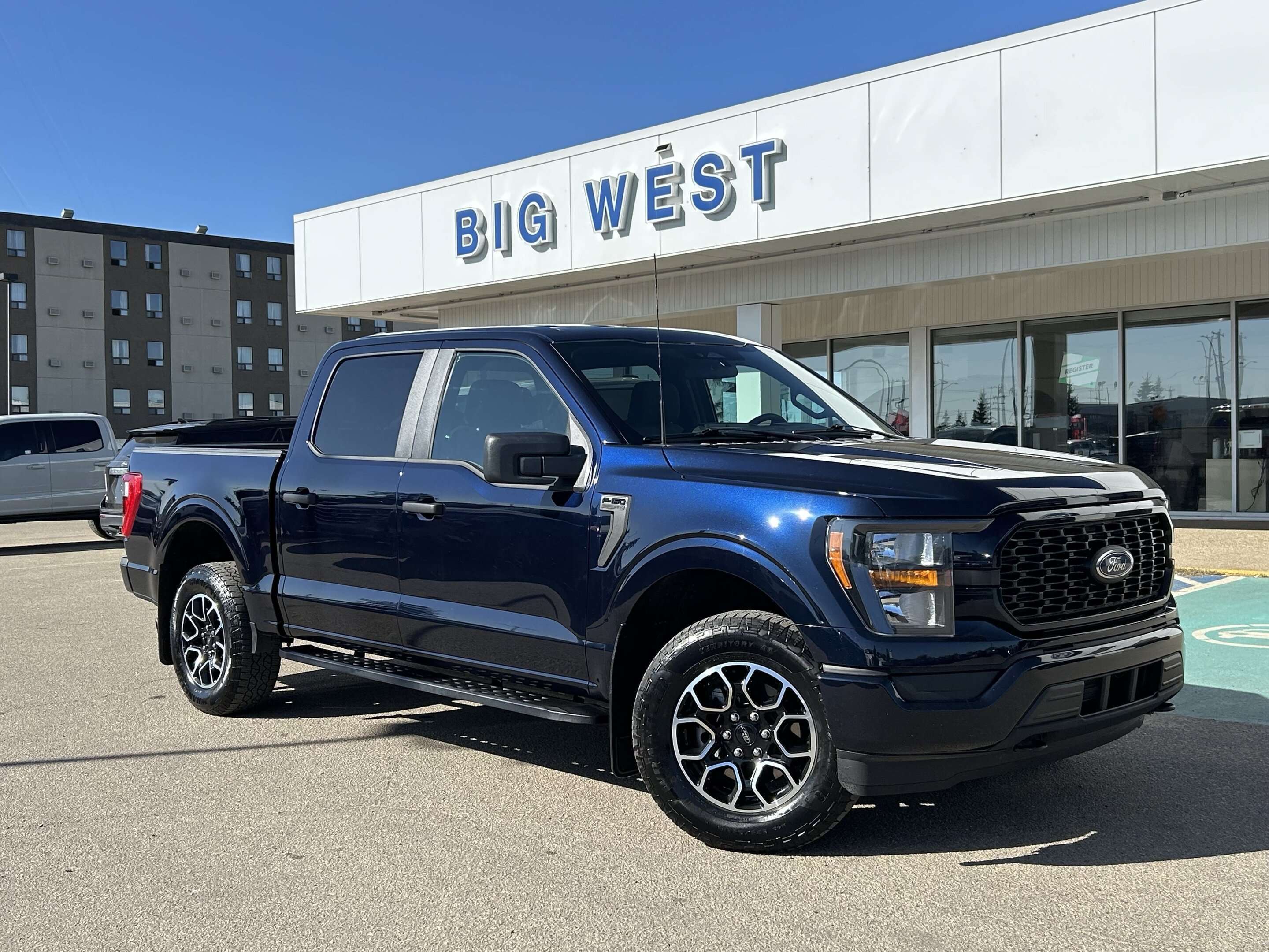 Blue 2023 Ford F-150 Pickup Truck Automatic