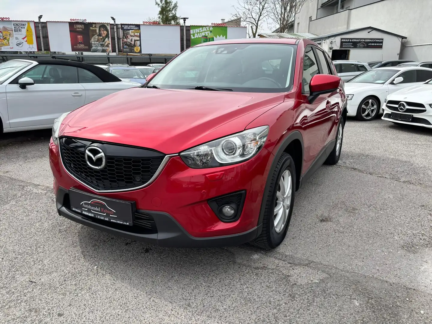 Mazda CX-5 CD150 Attraction Allrad 150PS mit Tempomat Rot - 1