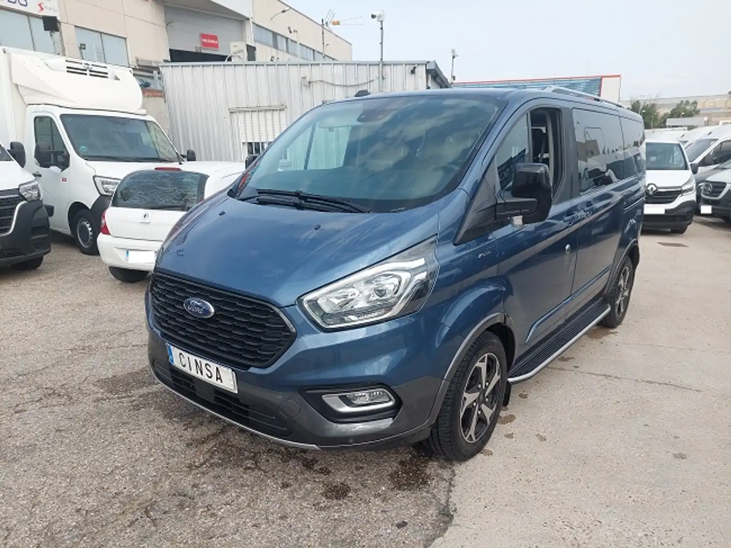 Ford Transit Custom FT 320 L1 Kombi Trend EcoBlue 150 Blauw - 2