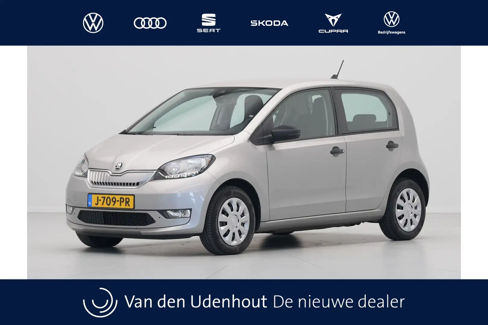Skoda Citigo e-iV EV Ambition Clima Bluetooth DAB Metallic 248 Grijs - 1