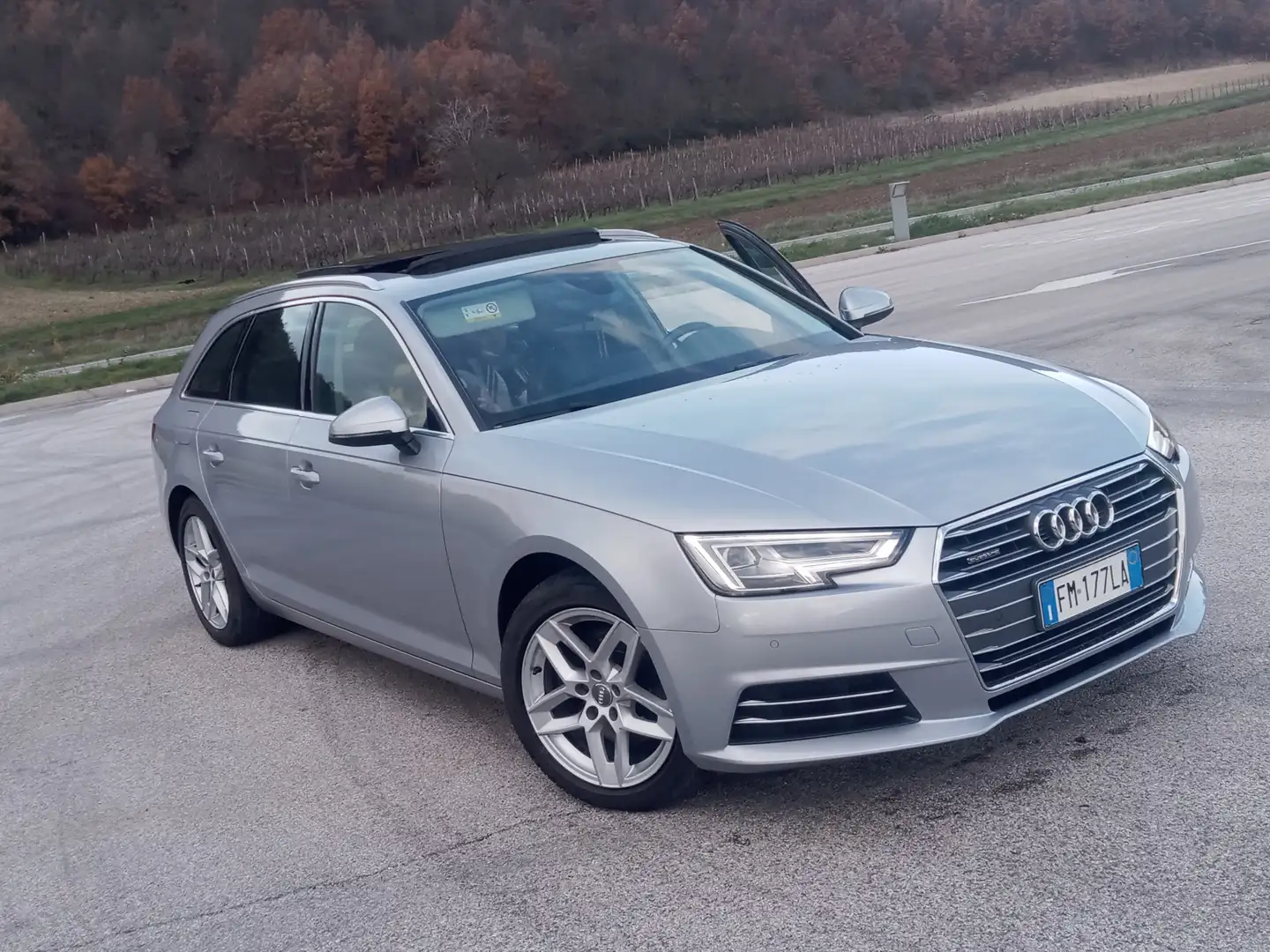Audi A4 A4 V 2016 Avant Avant 2.0 tdi Sport quattro 150cv Argento - 1