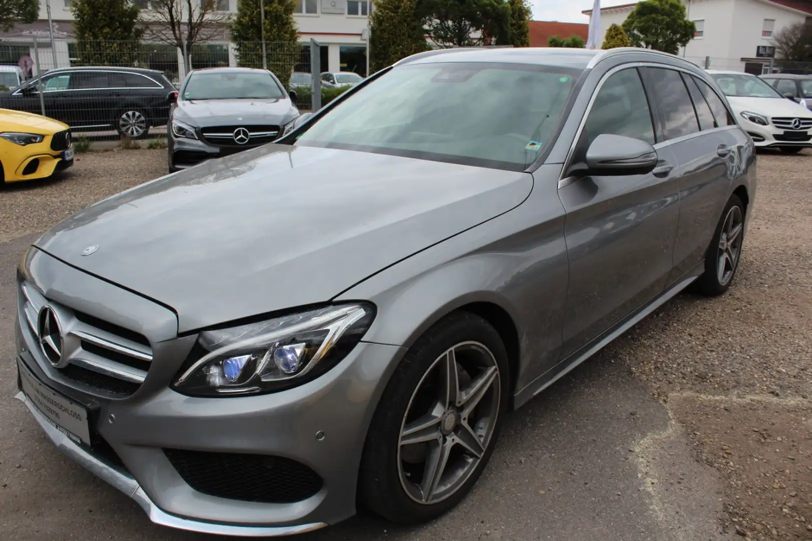 Mercedes-Benz C 200 T 4Matic 2xAMG*COMAND*AHK*KAMERA*LED*8-fac Silber - 1