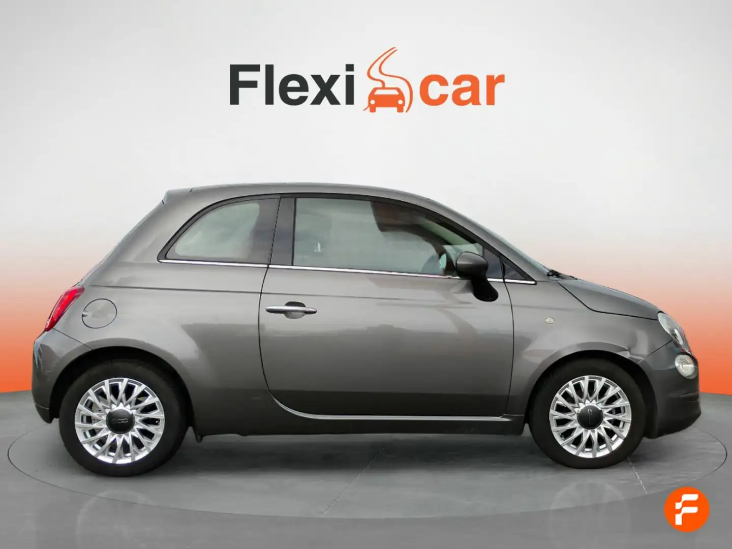 Fiat 500 1.2 Lounge Gris - 2