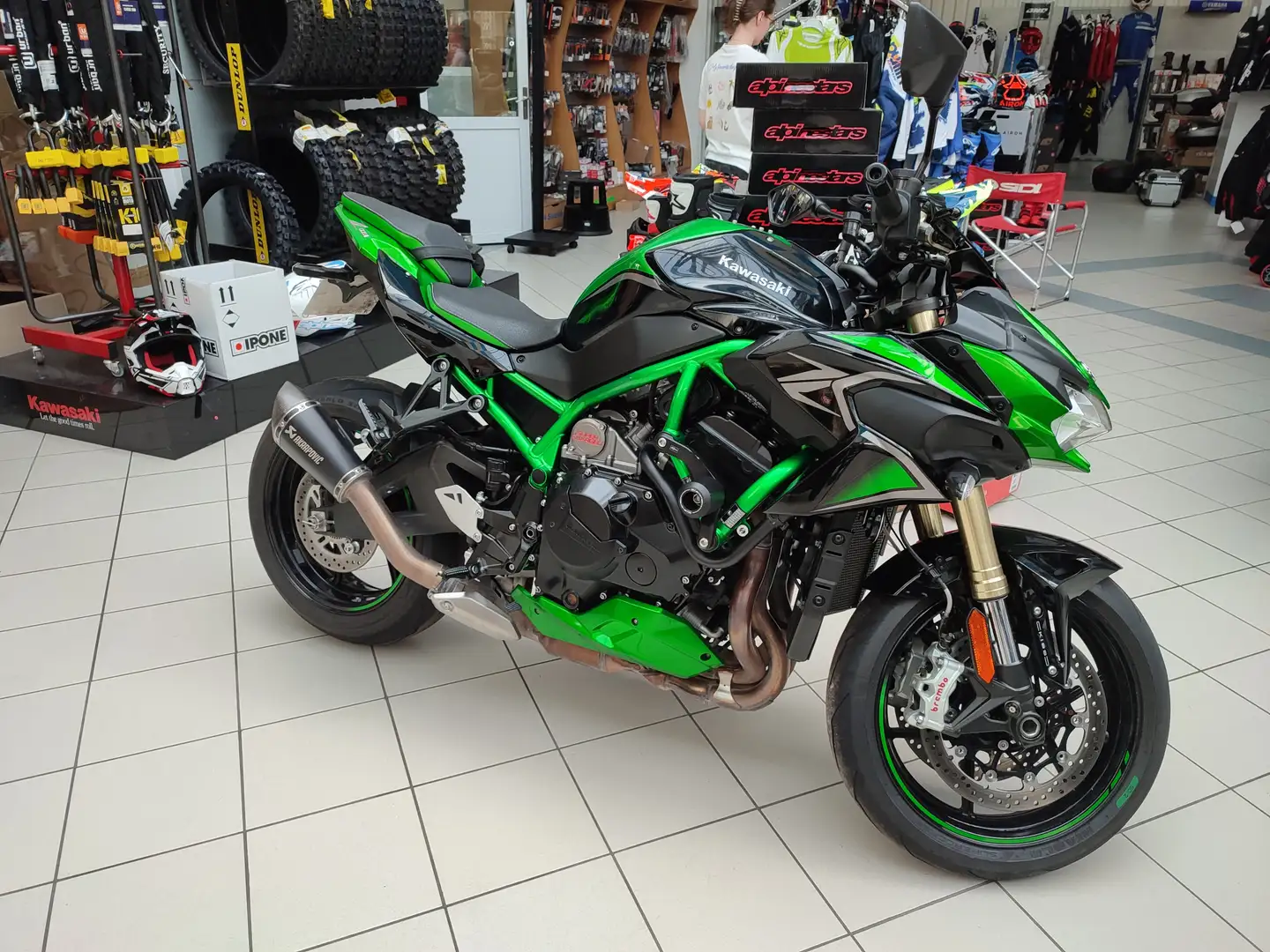 Kawasaki Z H2 Vert - 1