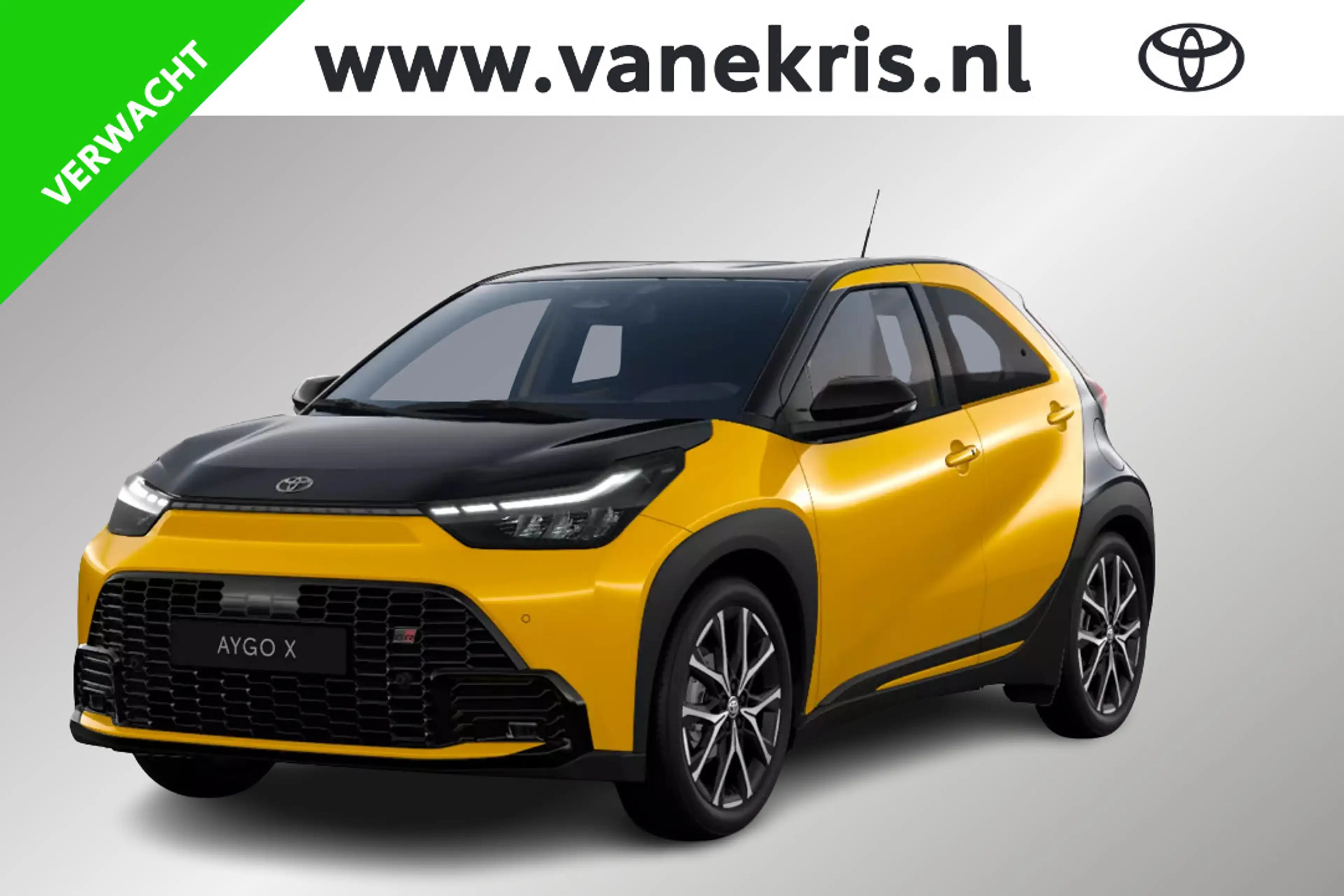 Toyota Aygo X Hybrid 115 GR Sport, Nieuw en in december leverbaa