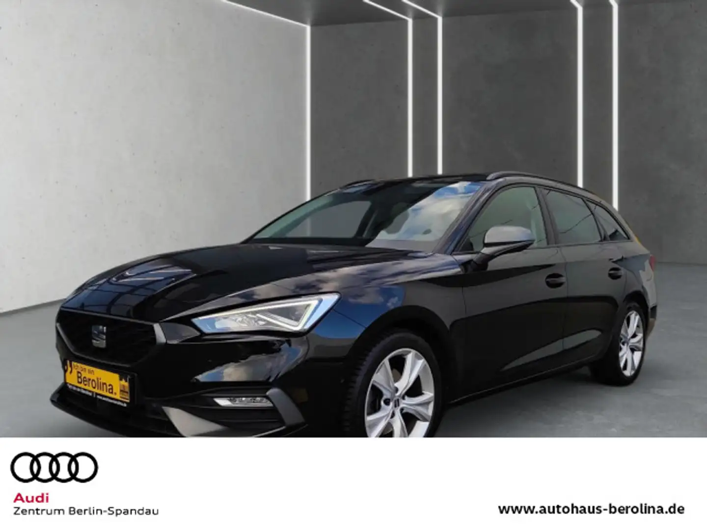 SEAT Leon ST 1.5 eTSI FR DSG *BEATS*ACC*R-CAM*SHZ* Schwarz - 1