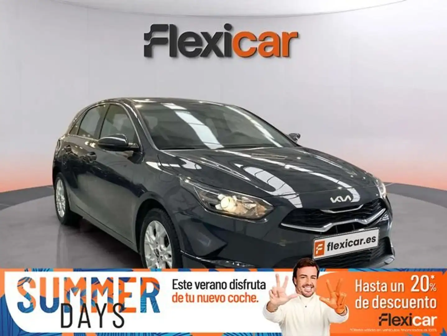 Kia Ceed / cee'd 1.0+T-GDi+88kW+%28120CV%29+Drive Gris - 1