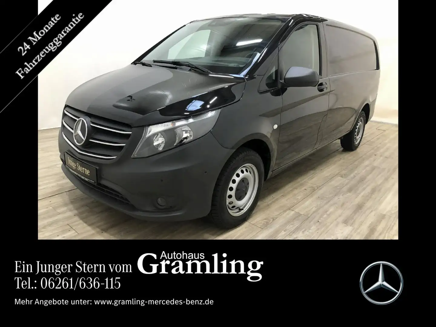 Mercedes-Benz Vito 116 CDI KA lang Navi*AHK*Kamera*PTS*Sitzhei Noir - 1