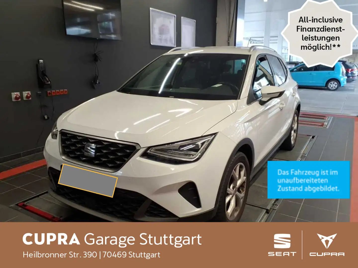 SEAT Arona 1.0 TSI FR 81 kW *Winterpaket* *NAVI* * Weiß - 1