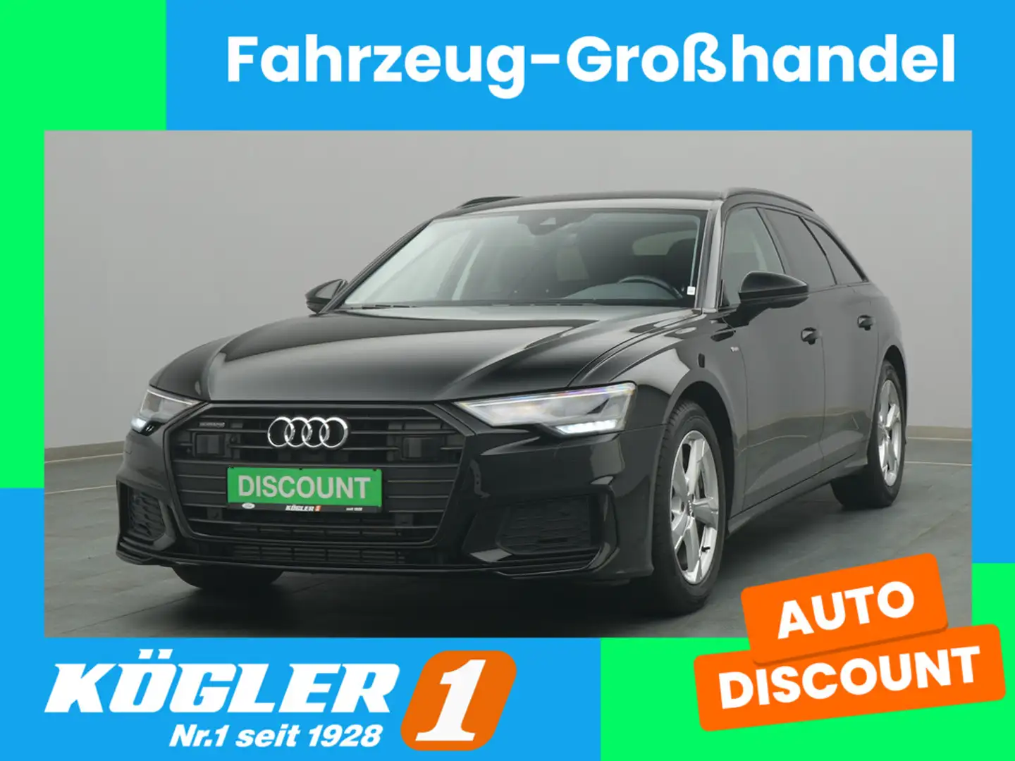 Audi A6 Avant quattro sport 231PS Aut. 4x4 Schwarz - 1