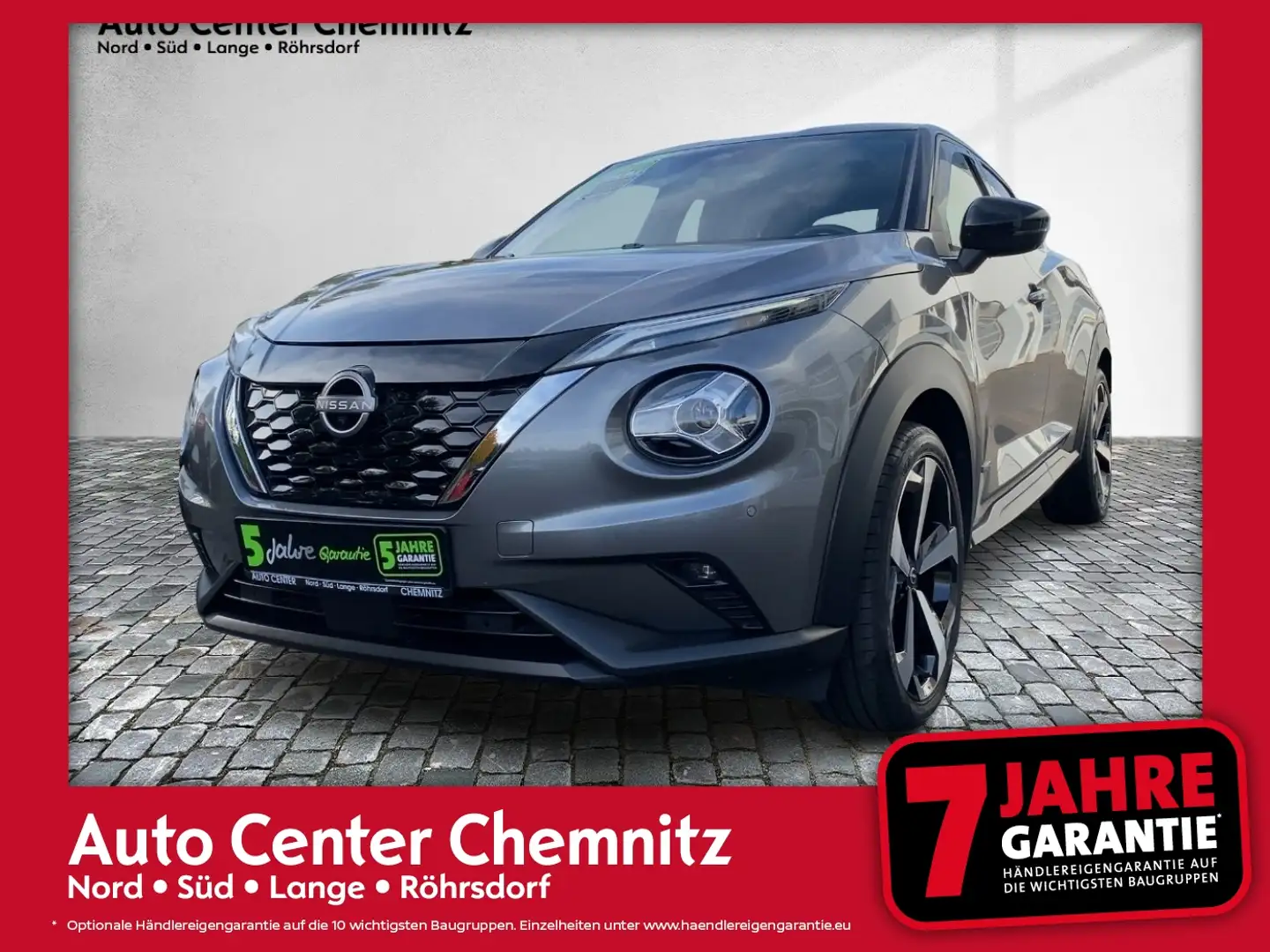 Nissan Juke 1.6 Tekna ACC+LED+Navi+SHZ+Winterp.+2xKlima Gris - 1