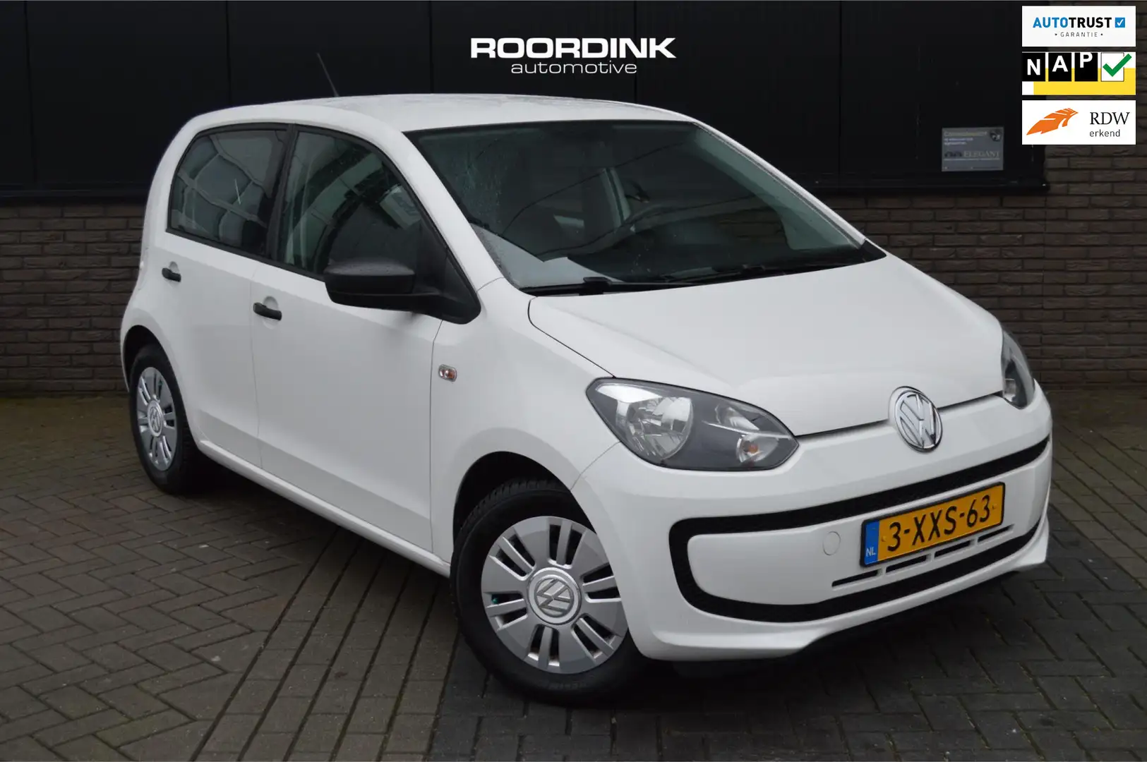 Volkswagen up! 1e eigenaar!|59.000 kilometer!|Toerenteller Wit - 1