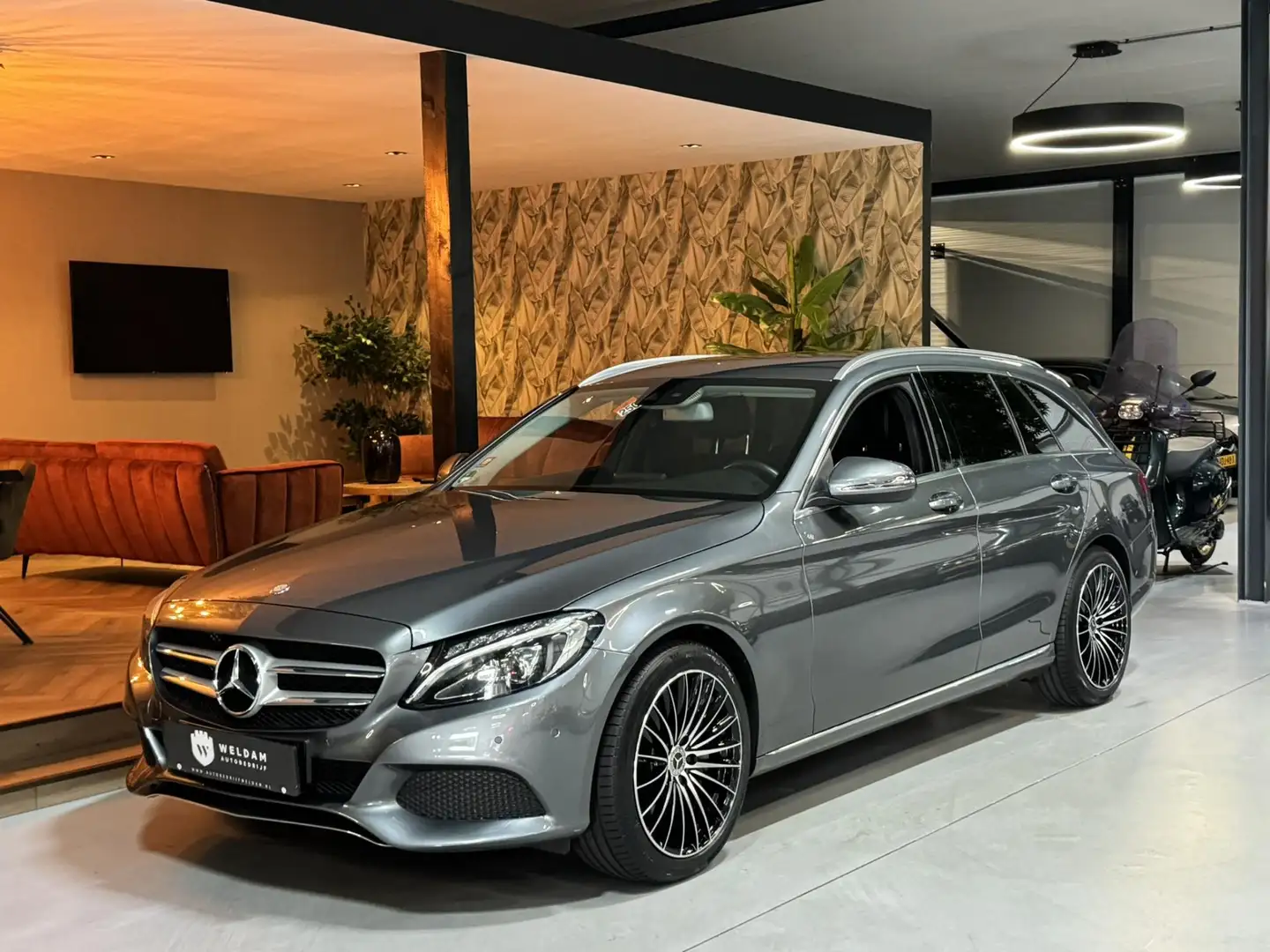 Mercedes-Benz C 250 Estate Avantgarde Garantie Camera Elek Achterklep Gris - 2