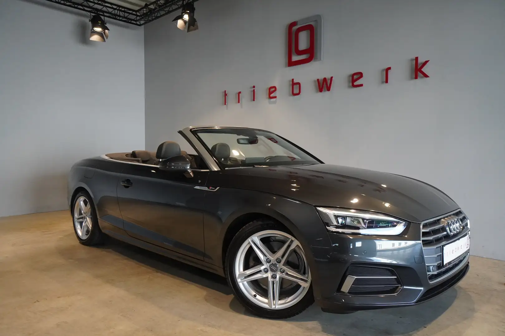 Audi A5 Cabrio 2.0 TFSI -BRD-FZG-U-frei-S-Line Plus Pack Grau - 1