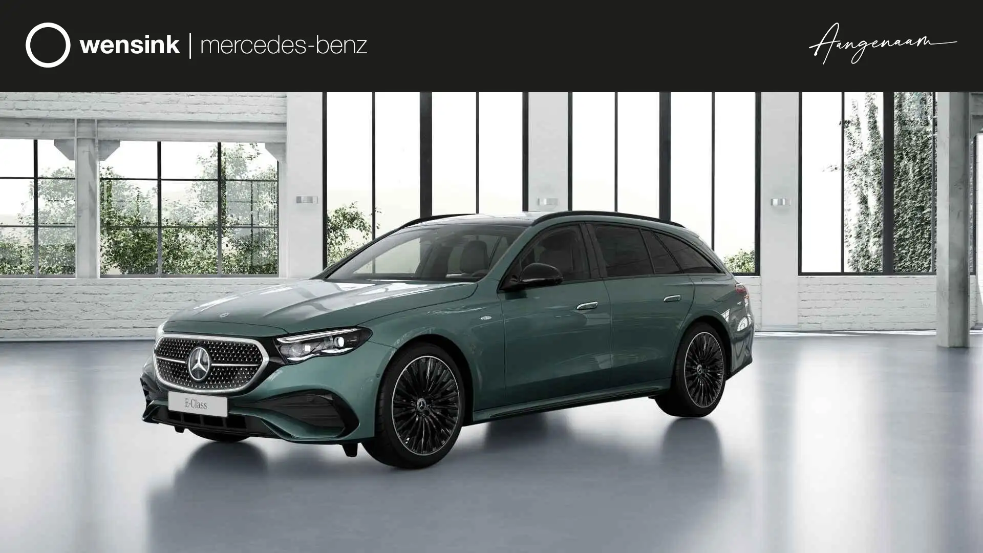 Mercedes-Benz E 300 Estate 300e Sport Edition | Luchtvering AIRMATIC | Groen - 1