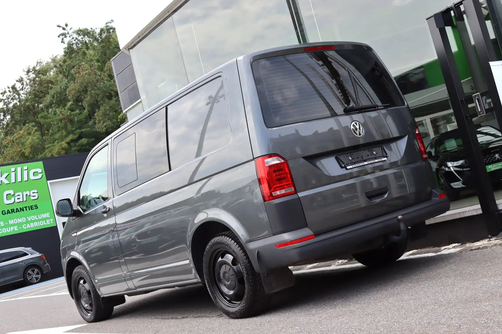 Volkswagen T6 Kombi 2.0TDi DSG 204CV DOUBLE CABINE 5PLACES FULL TVAC Gris - 2
