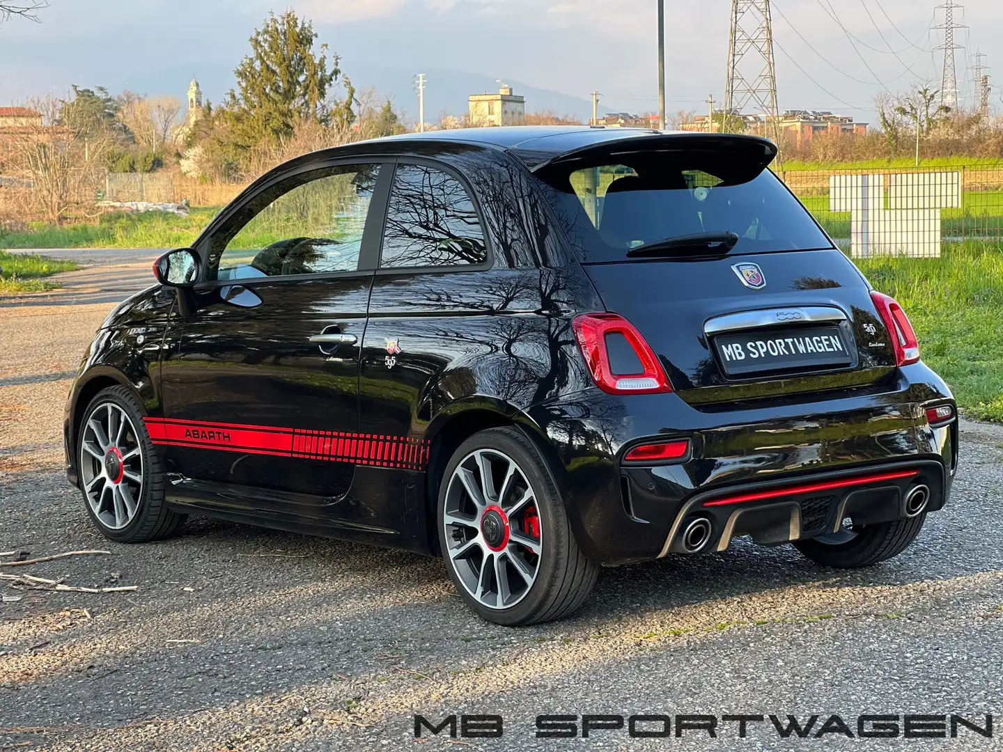 Abarth 595 1.4 t-jet Turismo 165cv MTA - GARANZIA - PERMUTE Noir - 2
