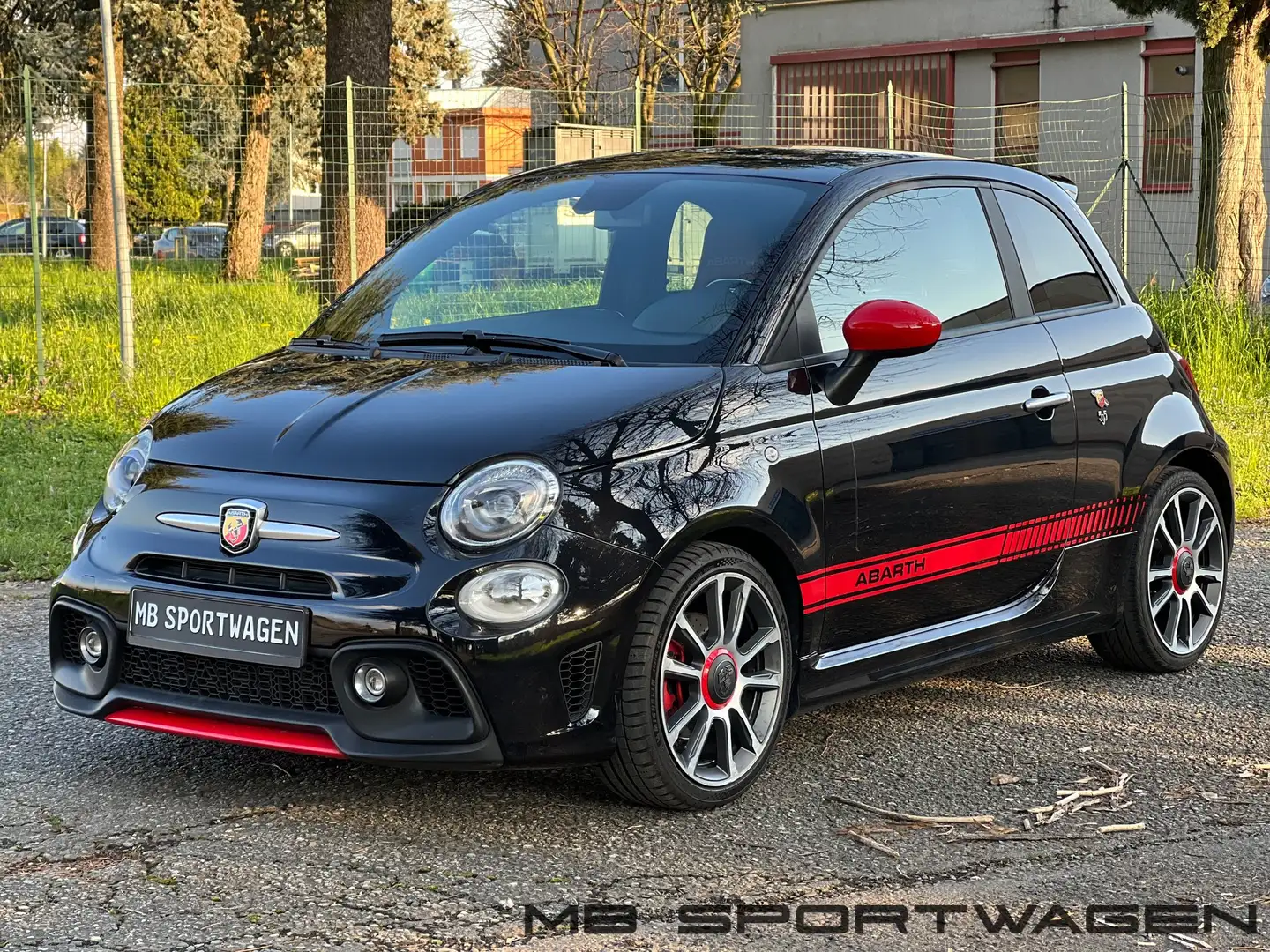 Abarth 595 1.4 t-jet Turismo 165cv MTA - GARANZIA - PERMUTE Noir - 1