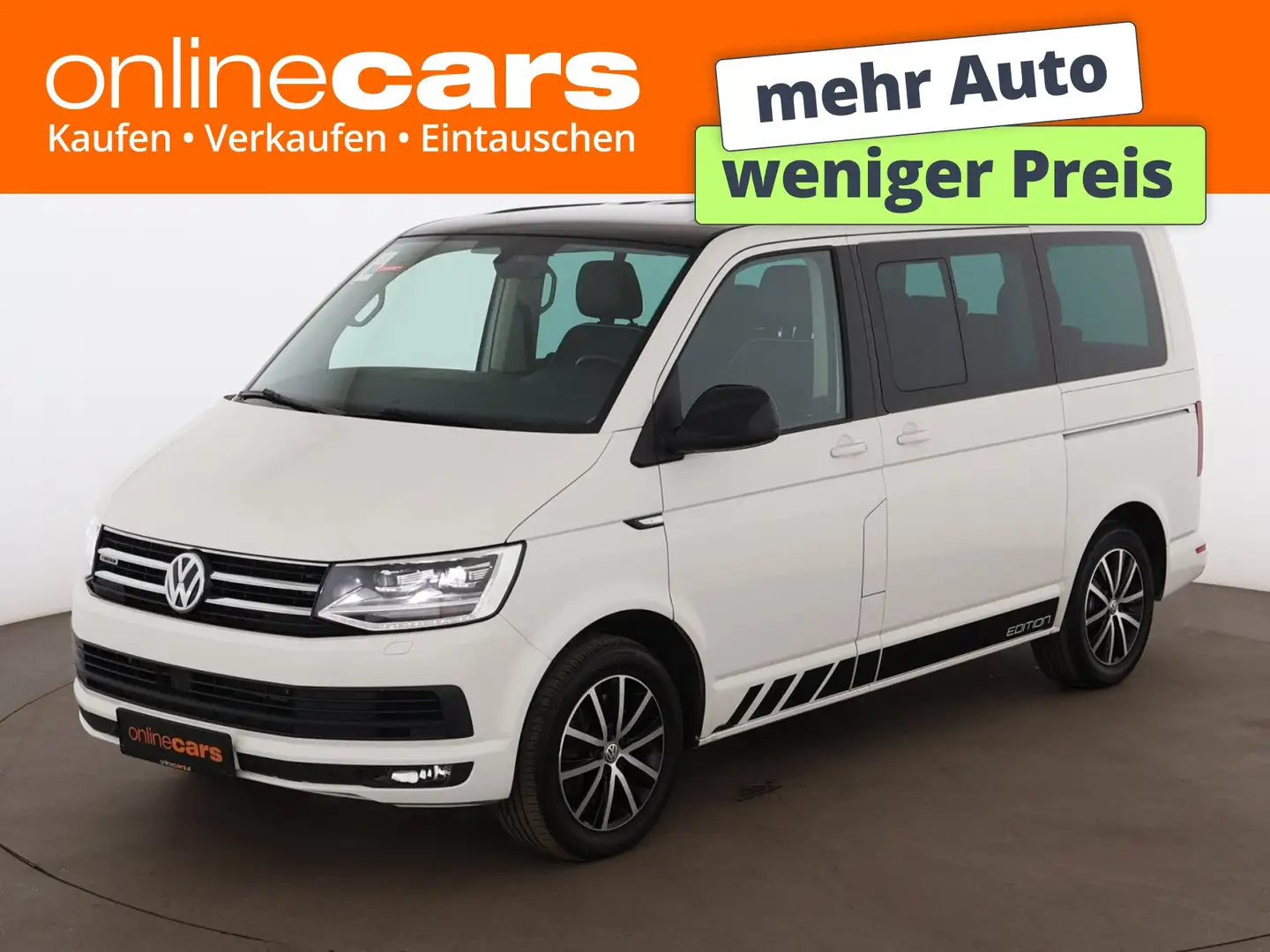 Volkswagen T6 Multivan 2.0 TDI 4Motion Edition Aut LED RADAR Weiß - 1