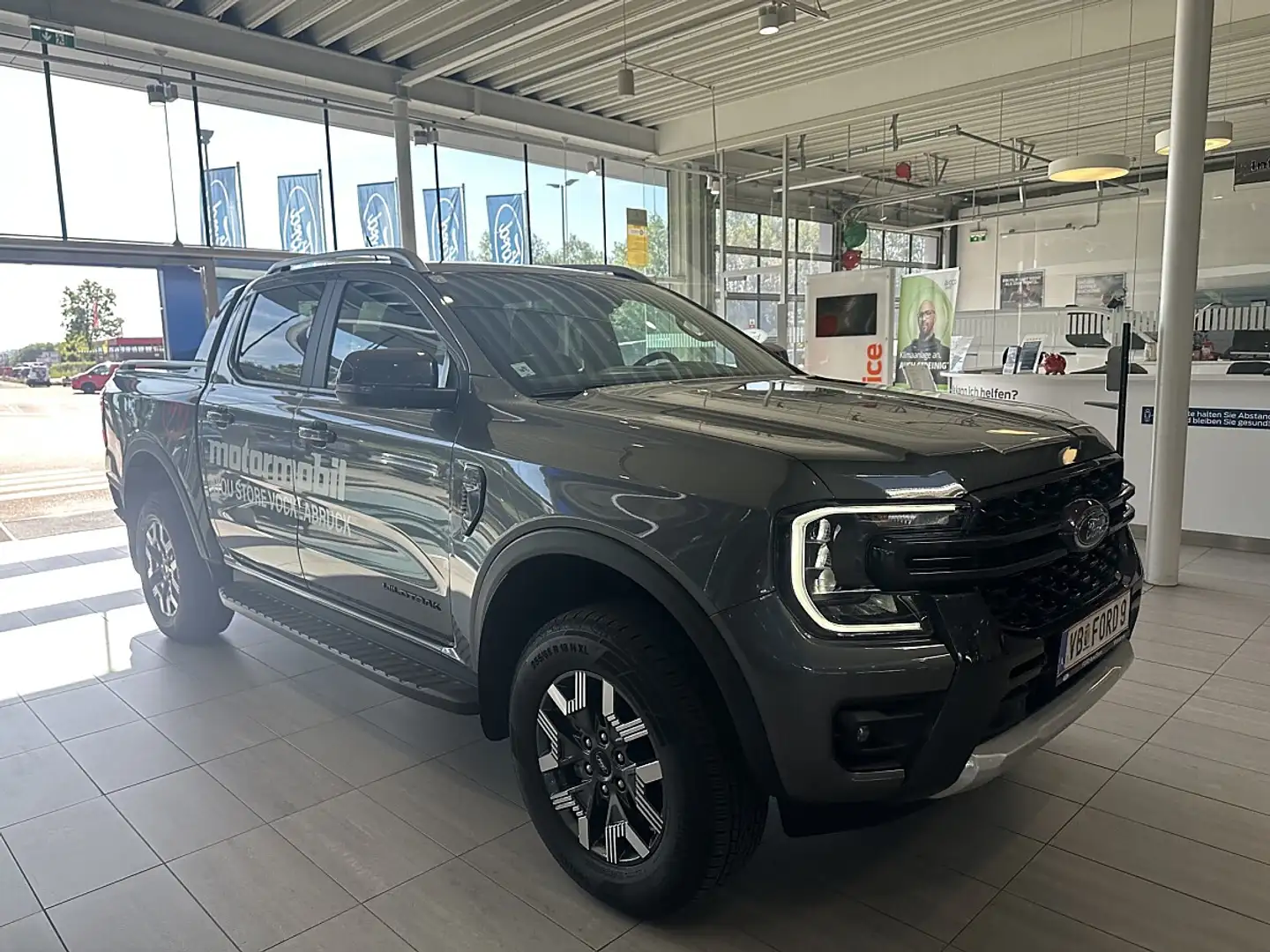 Ford Ranger Ranger Doppelkabine Wildtrak e-4WD 2.3 EcoBoost... Grau - 2