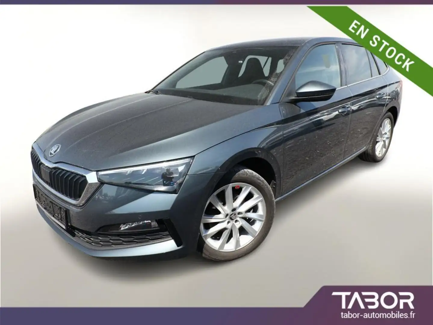 Skoda Scala 1.0 TSI 116 Style radars Cam Kessy Gris - 1