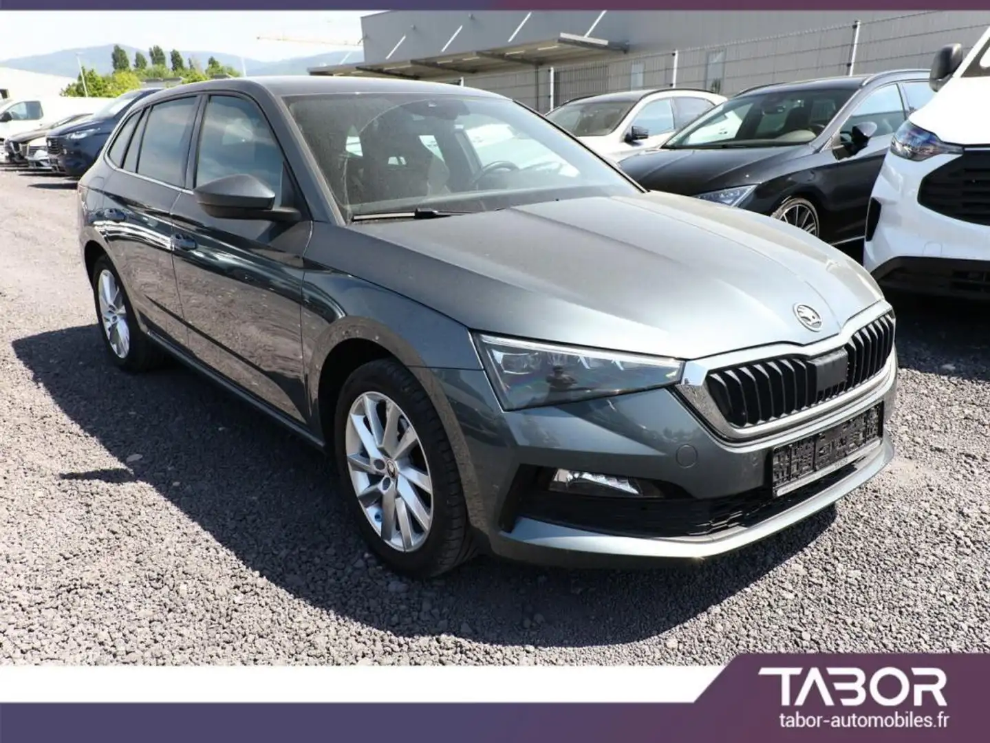 Skoda Scala 1.0 TSI 116 Style radars Cam Kessy Gris - 2