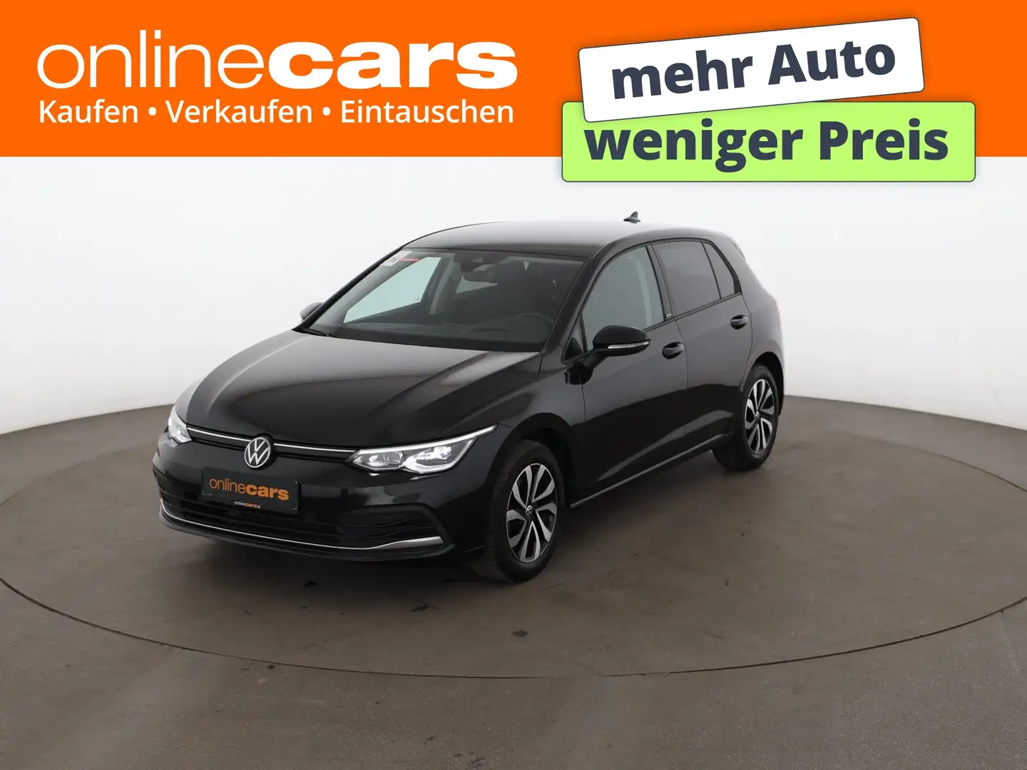 Volkswagen Golf VIII 1.5 TSI Active LED STANDHZG HEAD-UP AHK Schwarz - 1