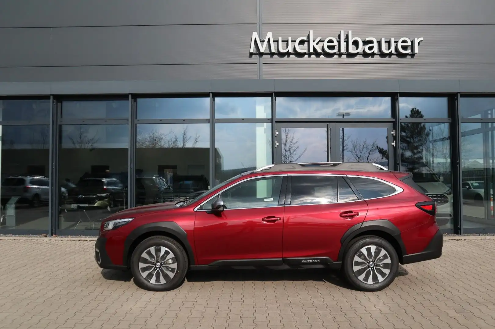 Subaru OUTBACK Platinum Leder schwarz Rot - 2