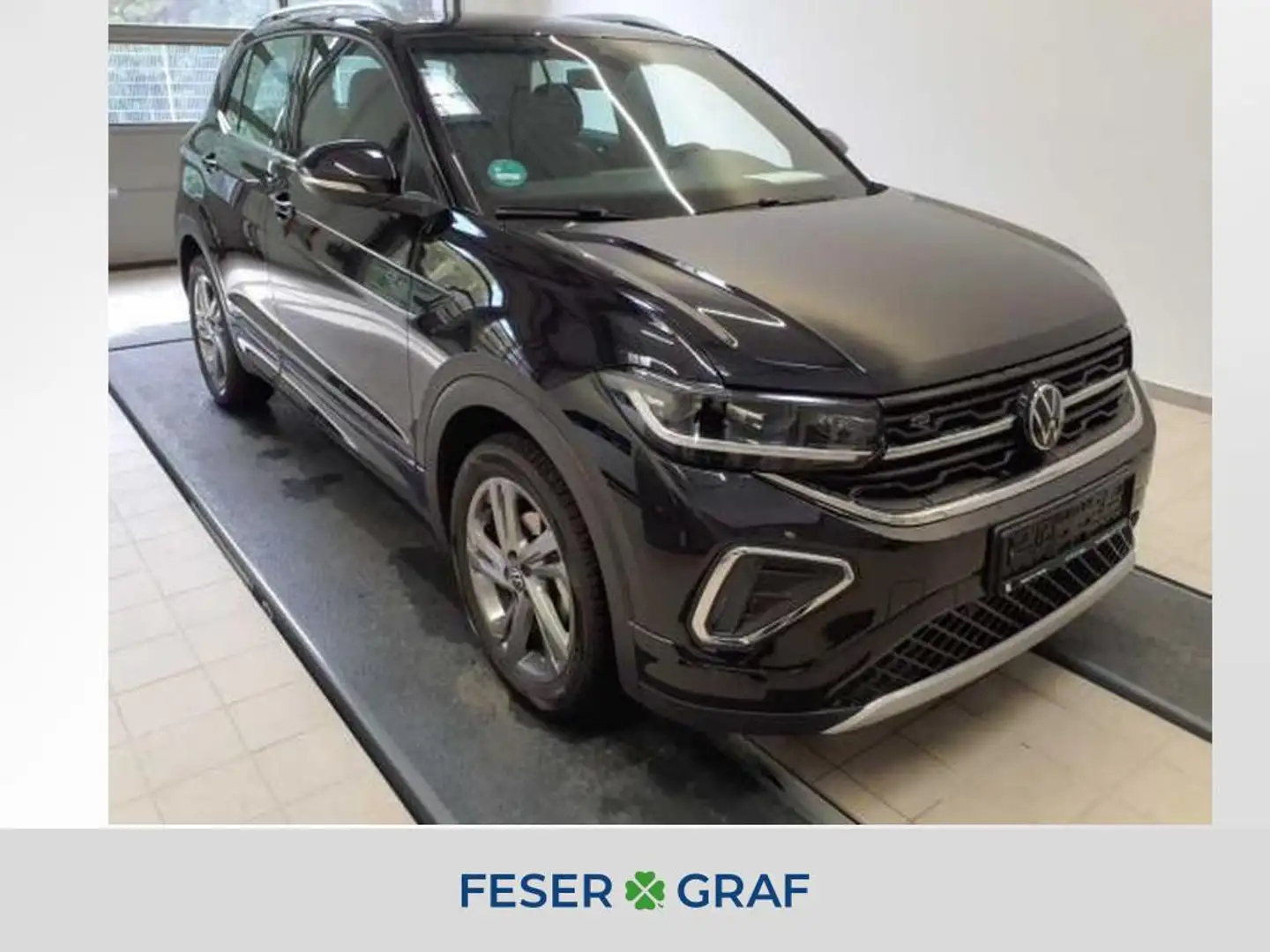 Volkswagen T-Cross 1.0 TSI DSG R-Line KAM NAVI IQ.LIGHT APP Schwarz - 1