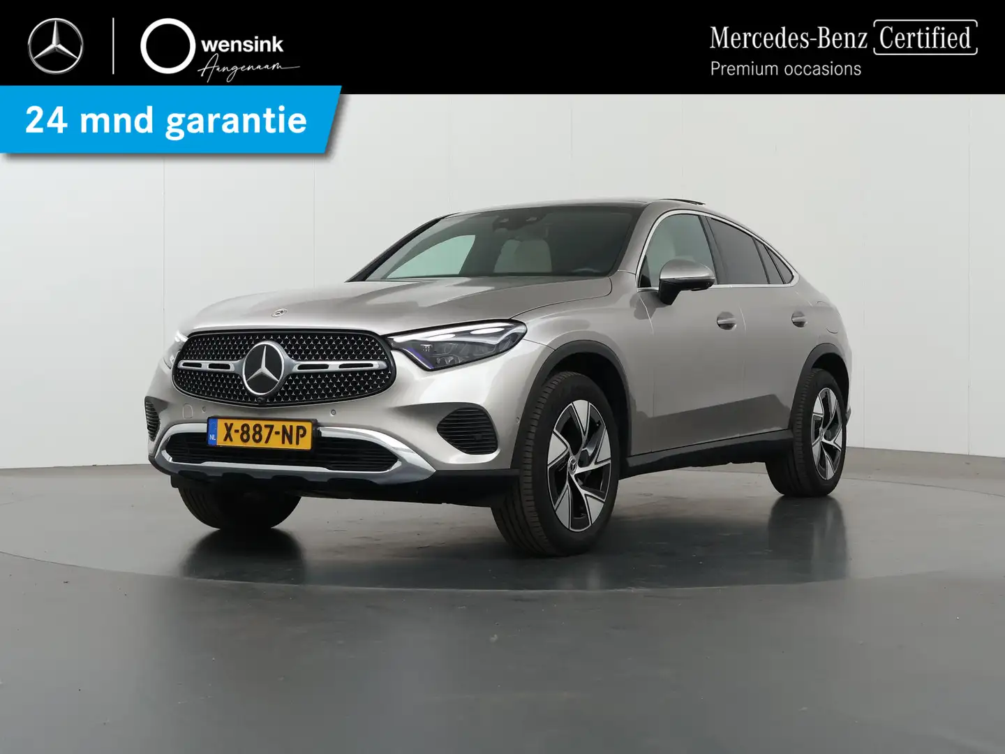 Mercedes-Benz GLC 300 Coupé 300e 4MATIC Luxury Line | Rij-assistentiepak Grijs - 1