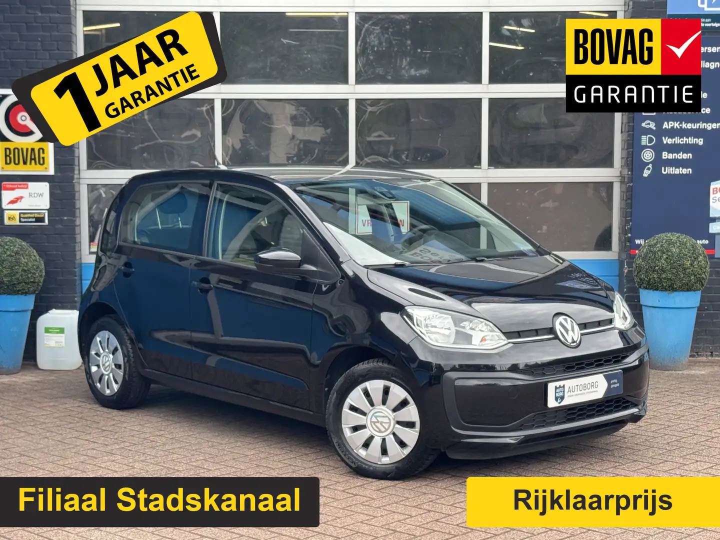 Volkswagen up! 1.0 BMT move up! GRATIS Afleverpakket! | Dealer On Zwart - 1