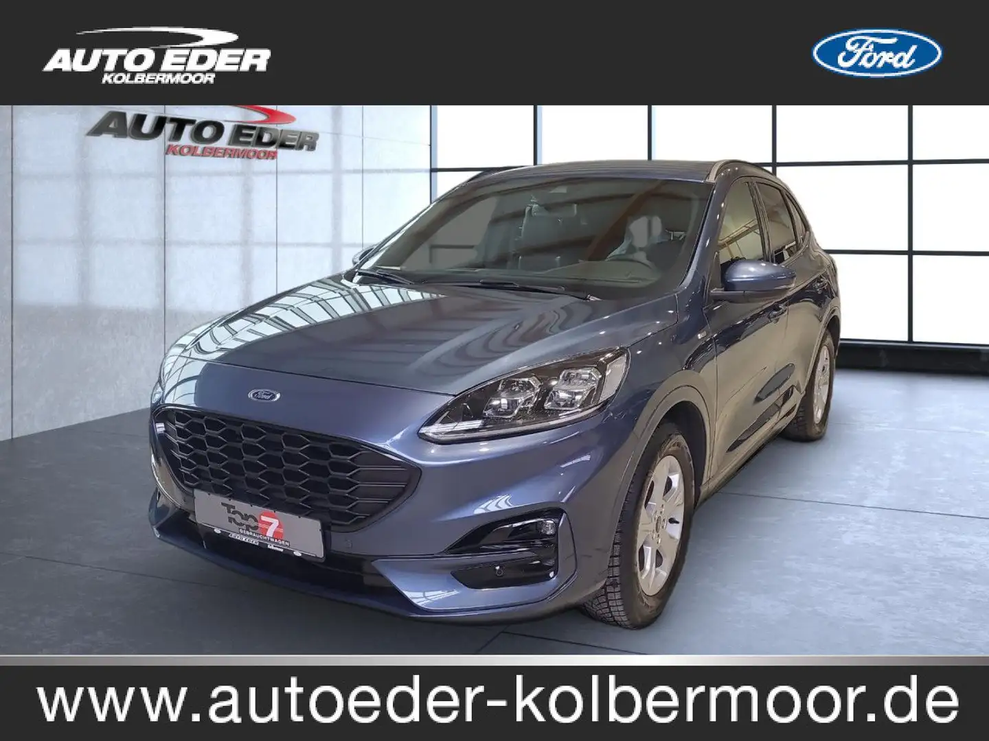 Ford Kuga ST-Line X Sportpaket Bluetooth Navi LED Klima Bleu - 1