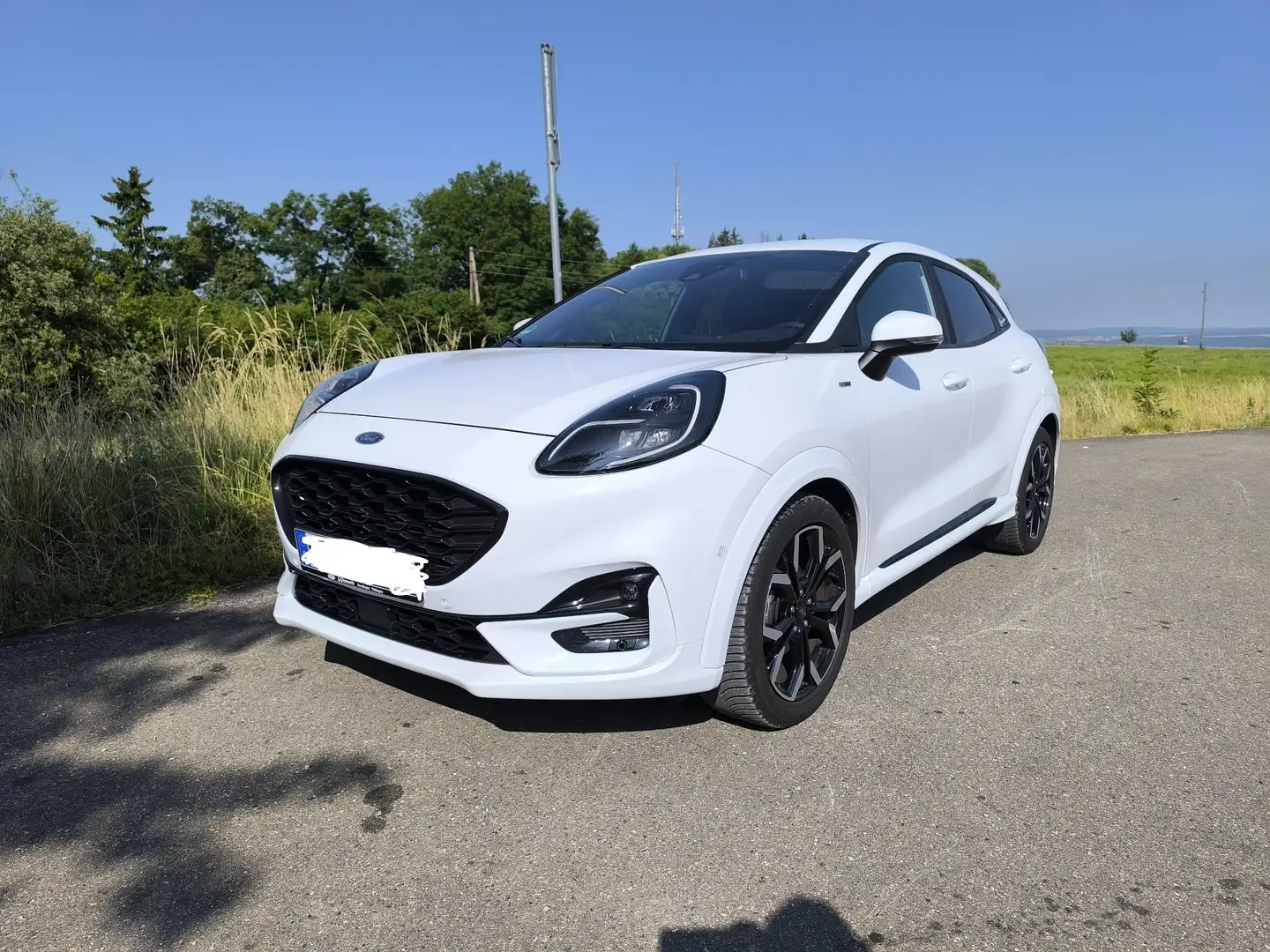 Ford Puma 1.0 EcoBoost Hybrid ST-LINE X Weiß - 1